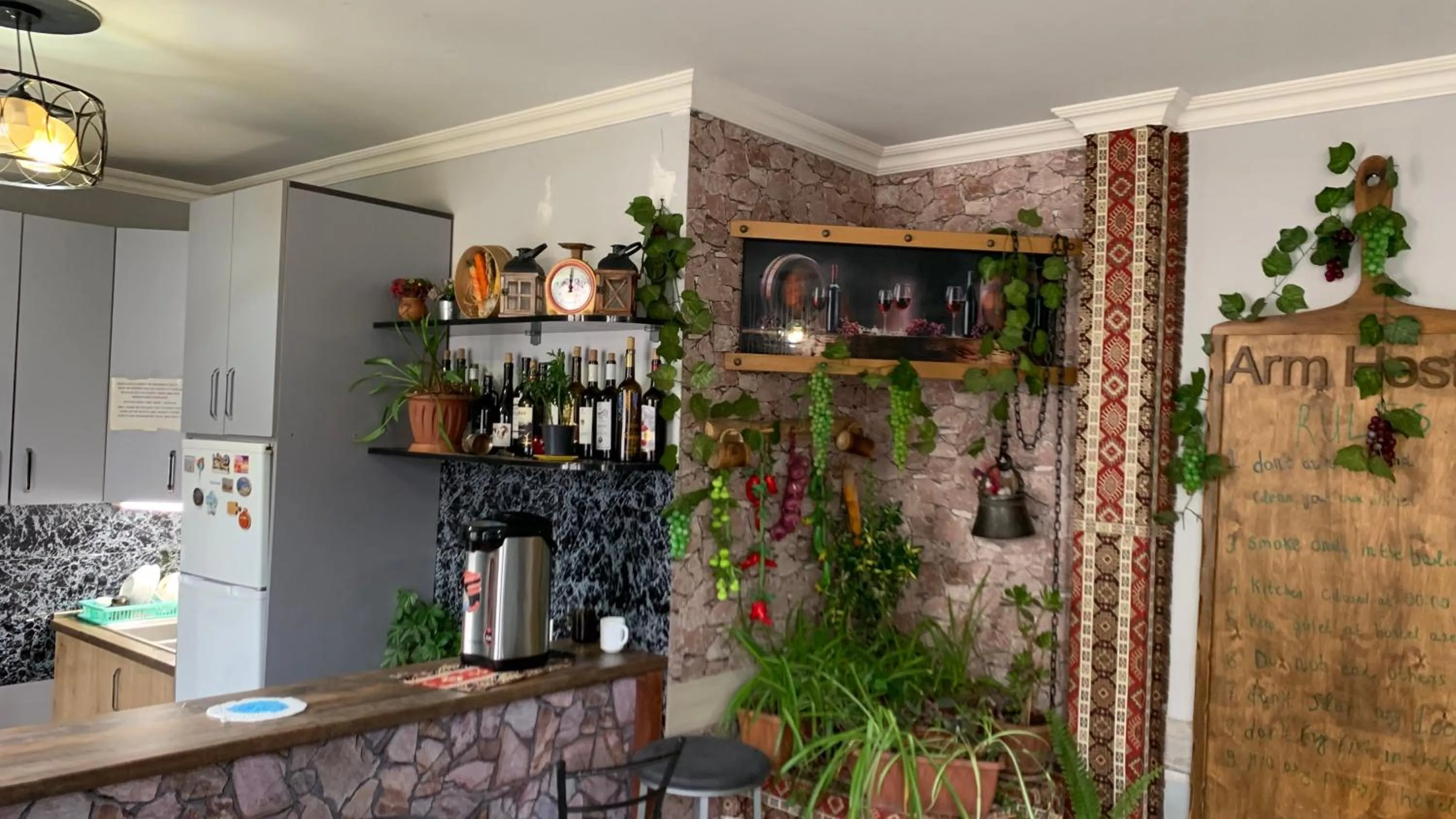 Coffee/tea facilities in Arm Hostel