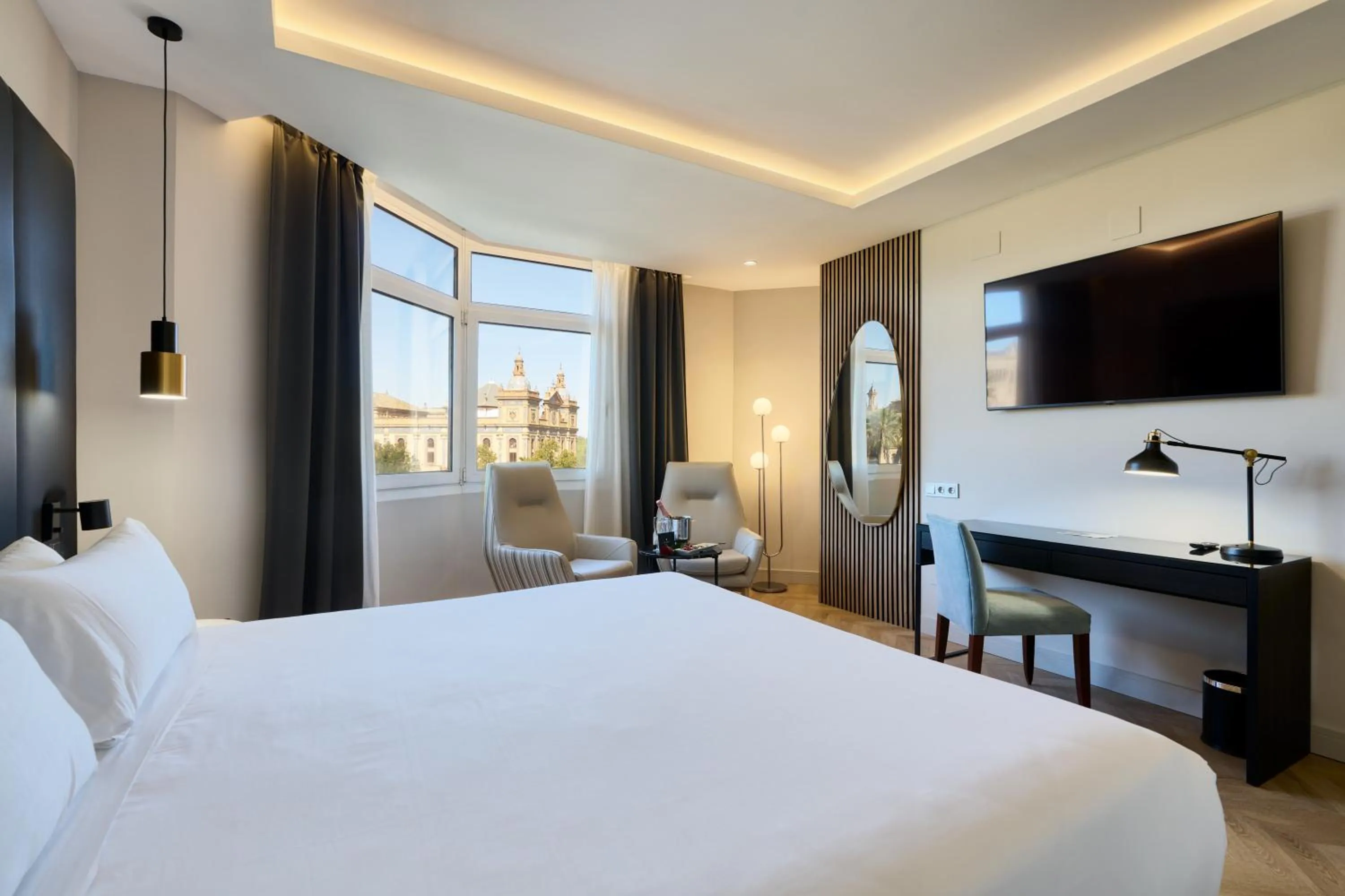 Bed in Hotel Pasarela