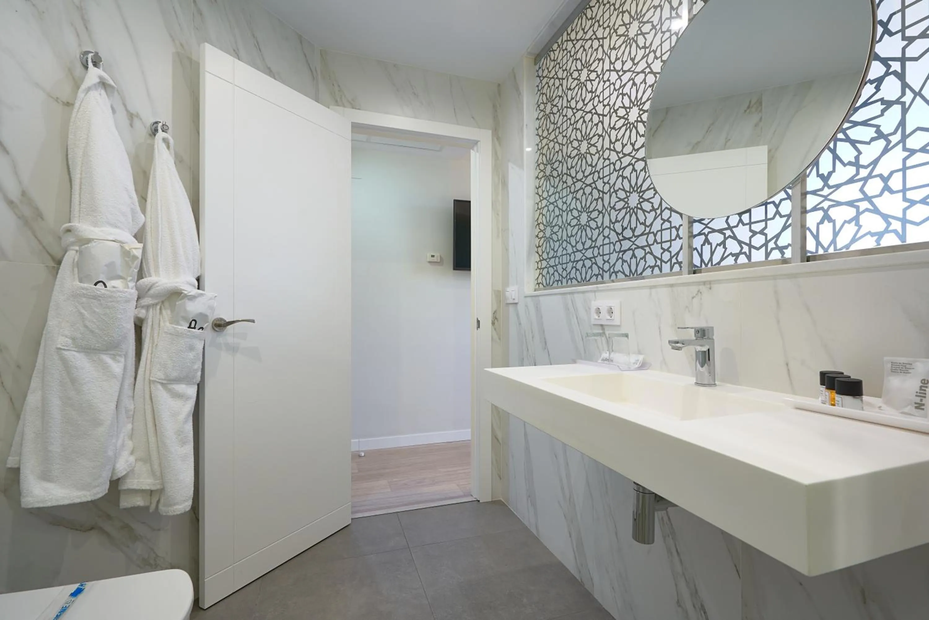 Bathroom in Hotel Pasarela