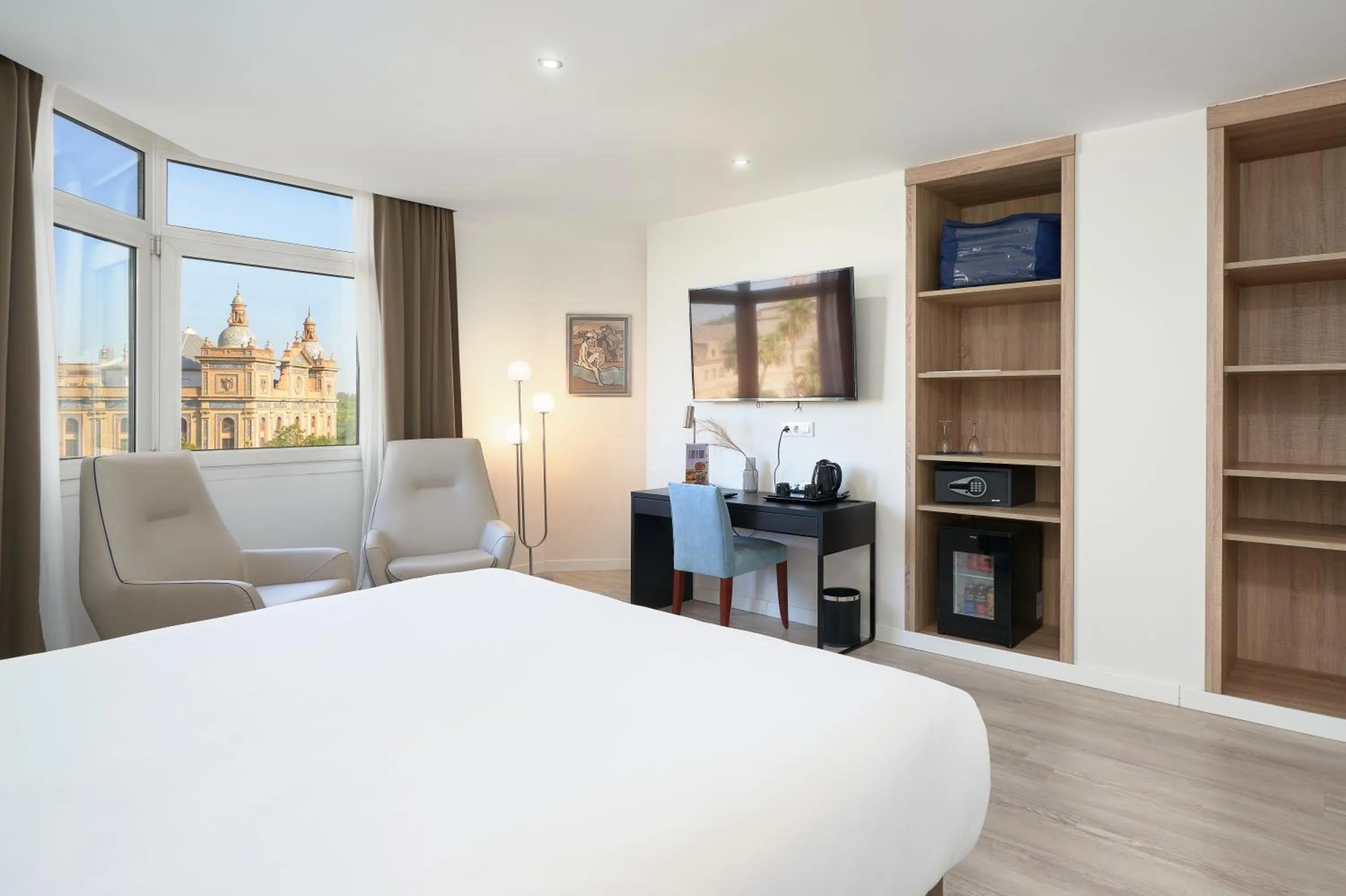 Bedroom, Bed in Hotel Pasarela