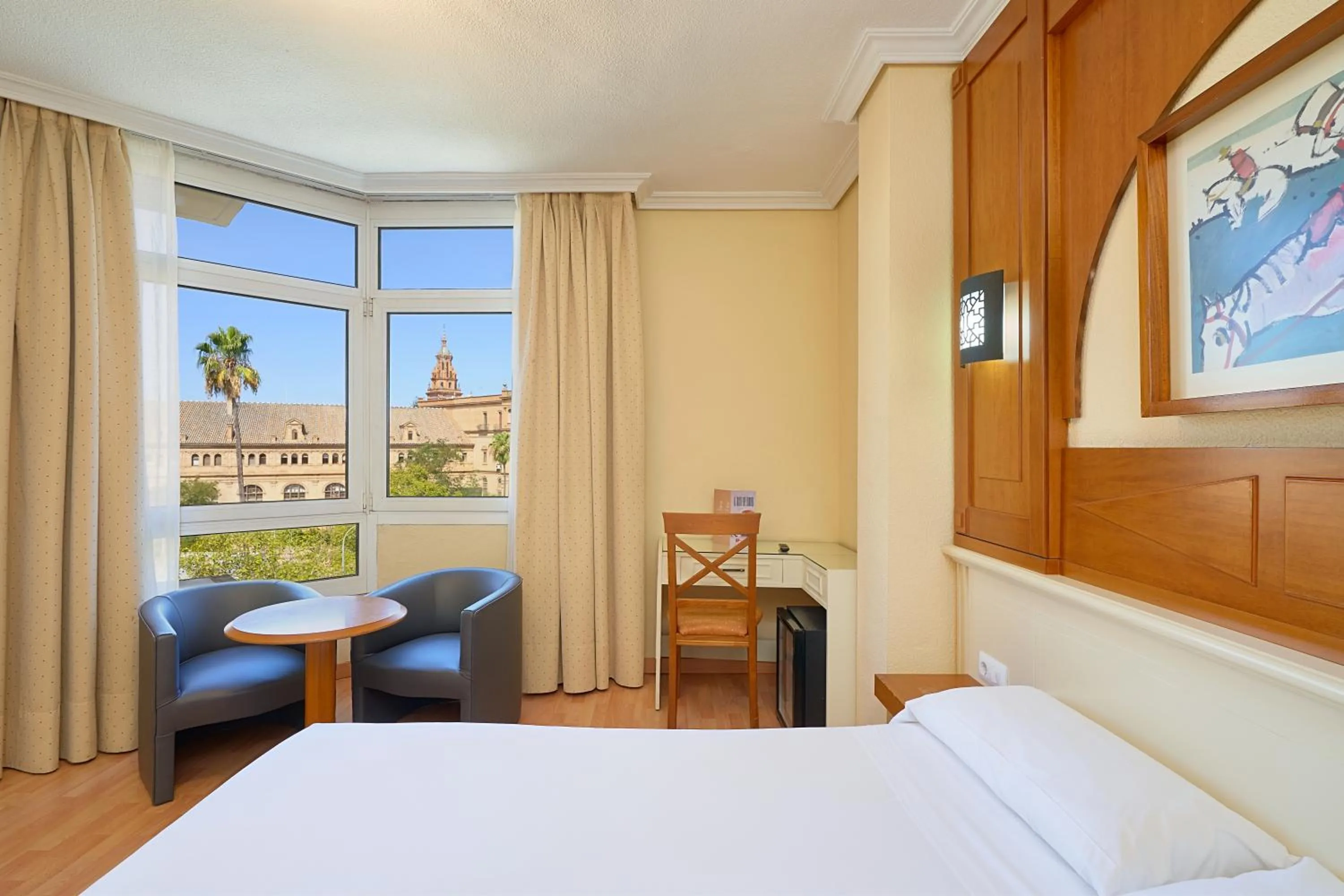 Bed in Hotel Pasarela