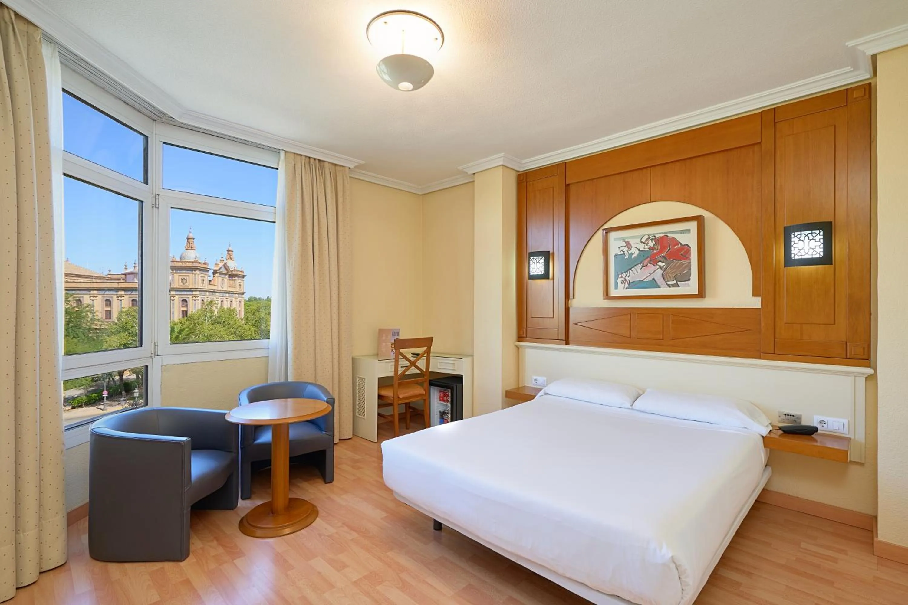 Bedroom, Bed in Hotel Pasarela