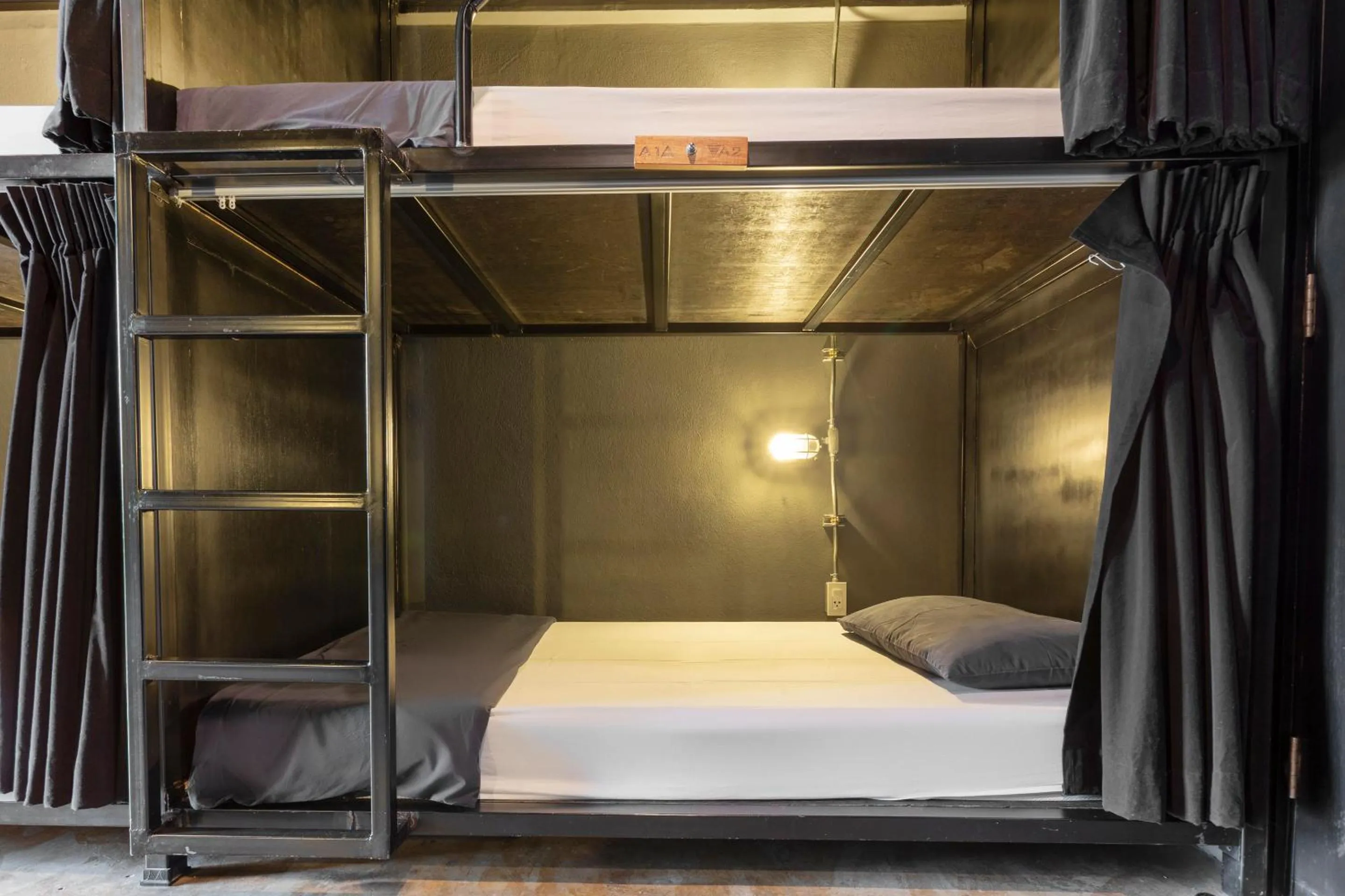 Bedroom, Bed in Box Hostel N Cafe