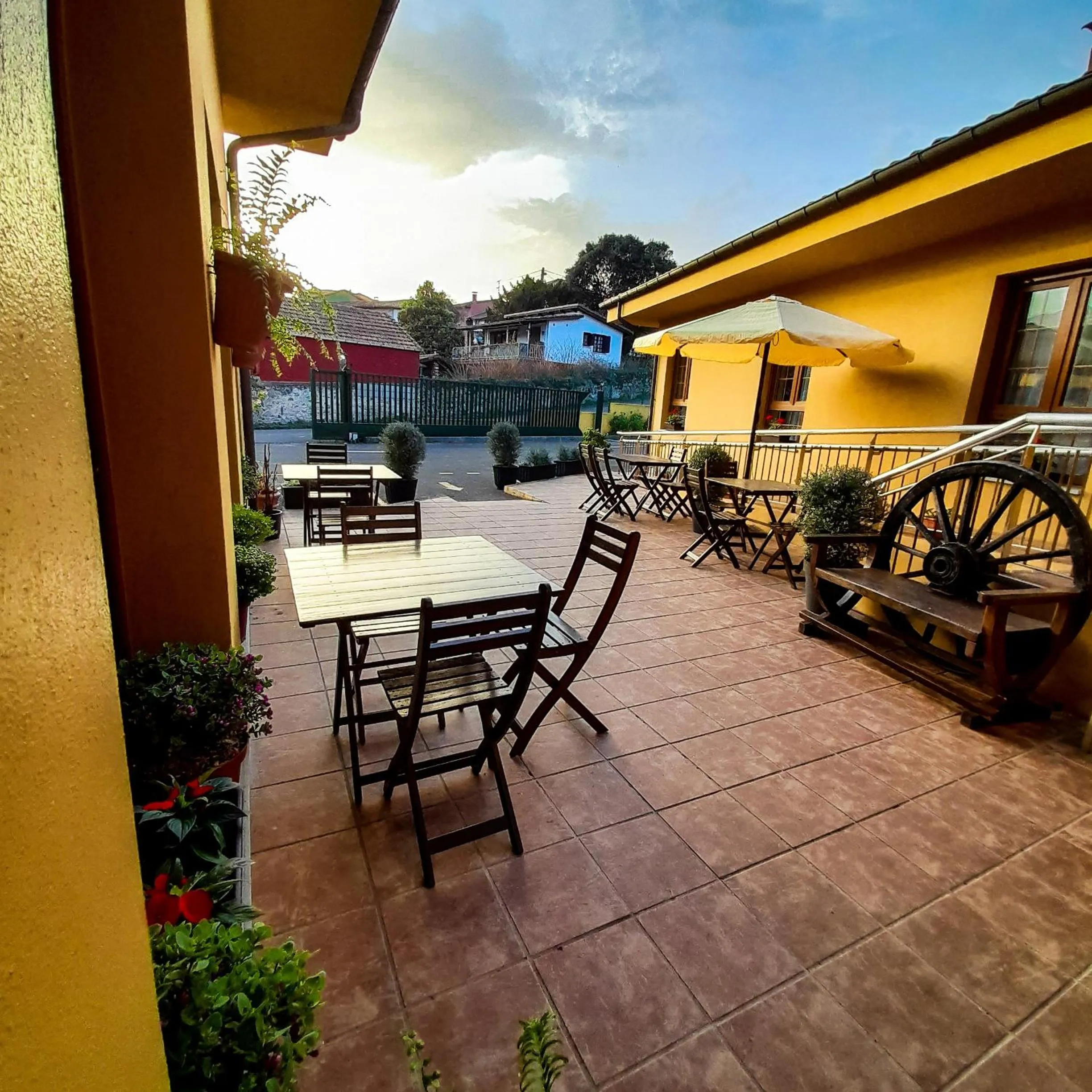 Balcony/Terrace in Hotel Pugide