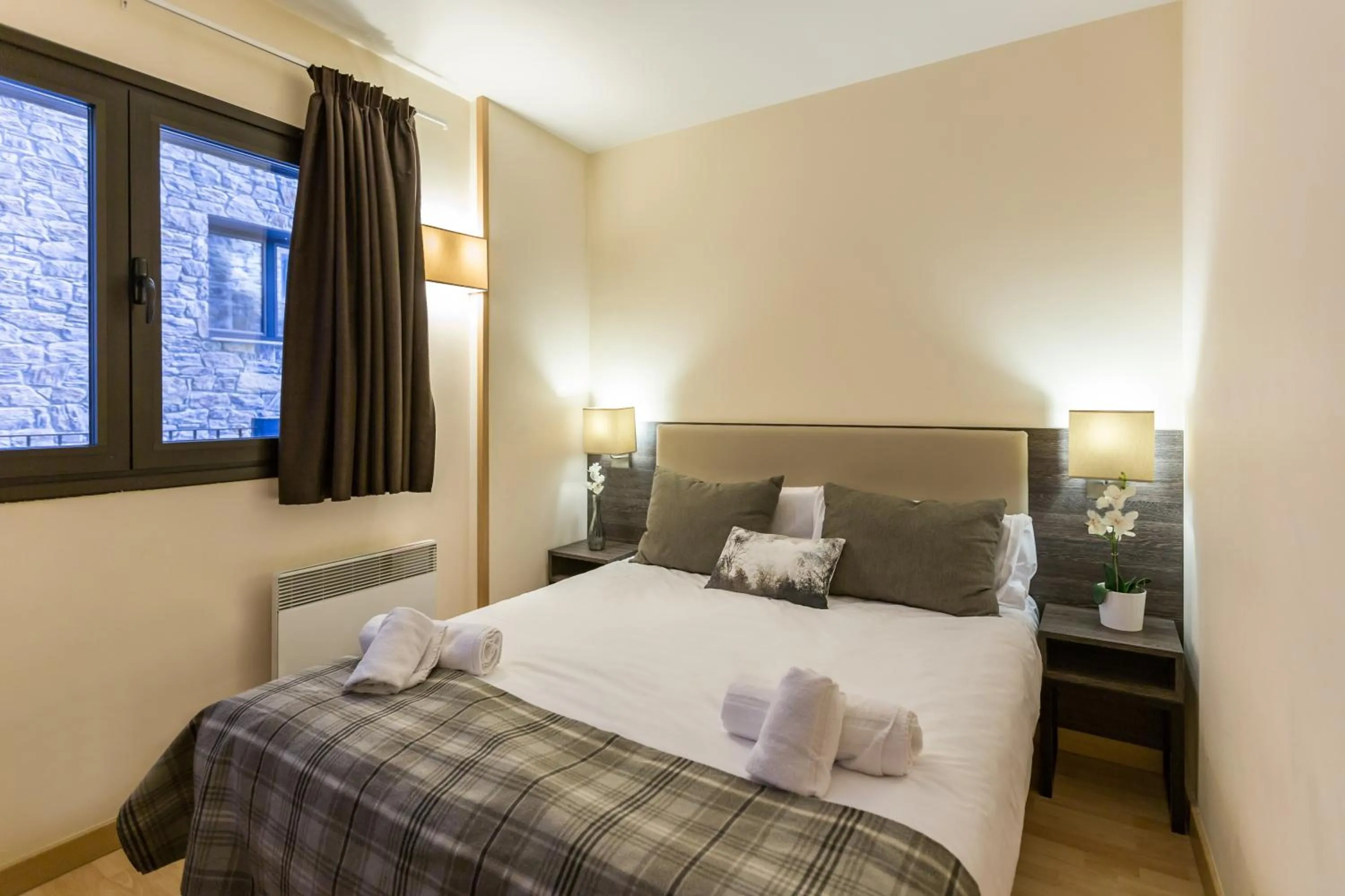 Bed in Pierre & Vacances Pas de la Casa Princesa