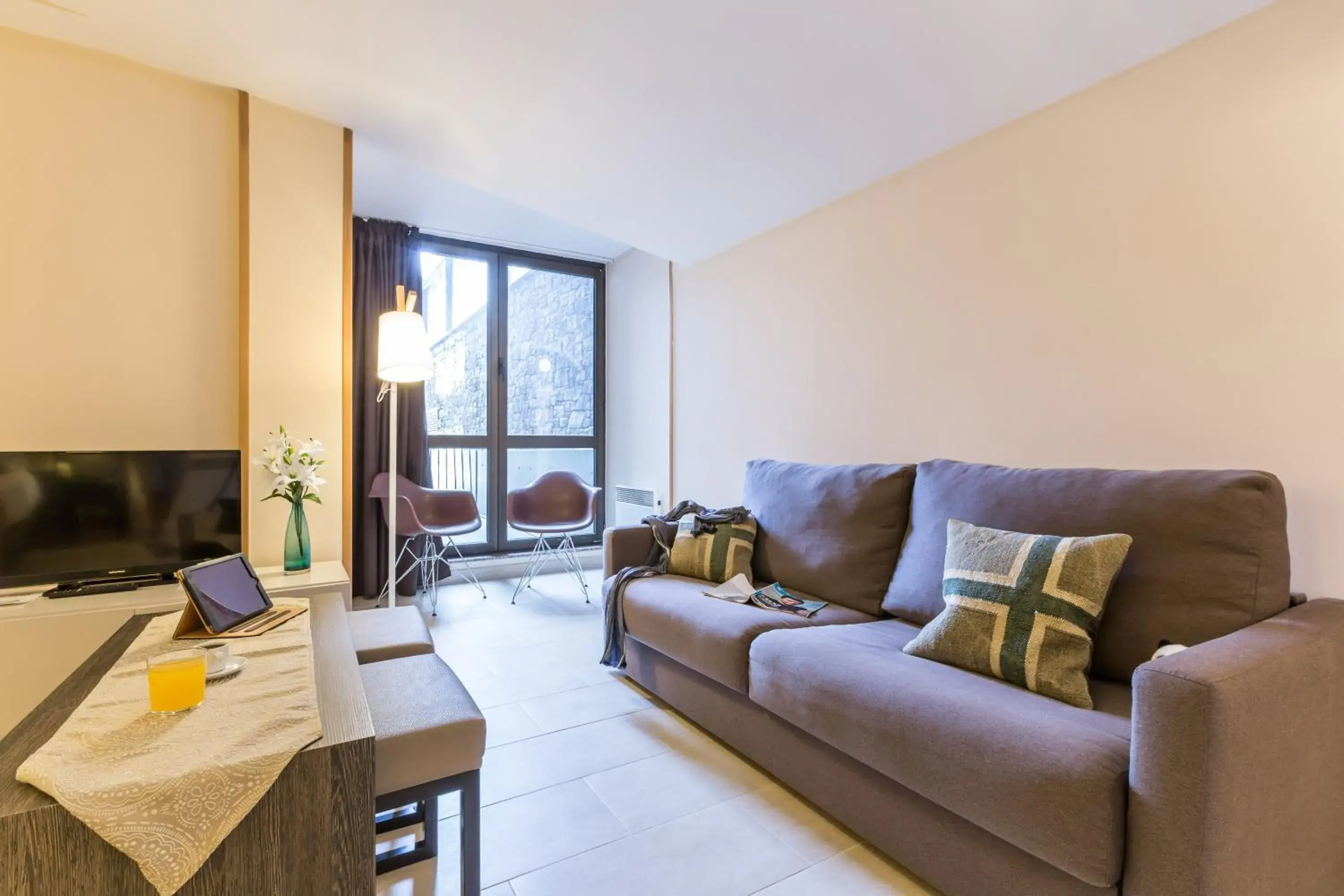 Living room in Pierre & Vacances Pas de la Casa Princesa Living room in Pierre & Vacances Pas de la Casa Princesa