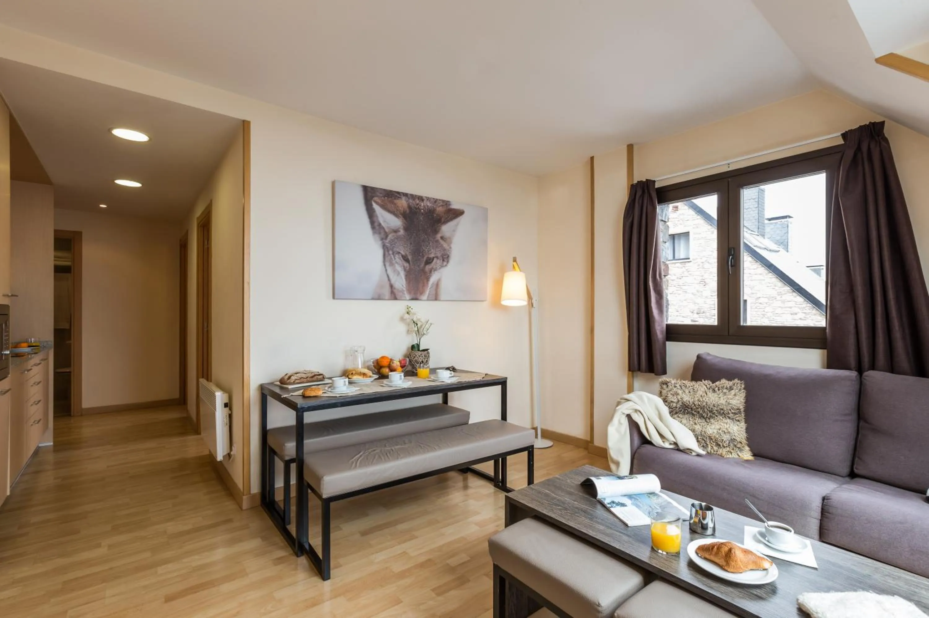 Living room in Pierre & Vacances Pas de la Casa Princesa