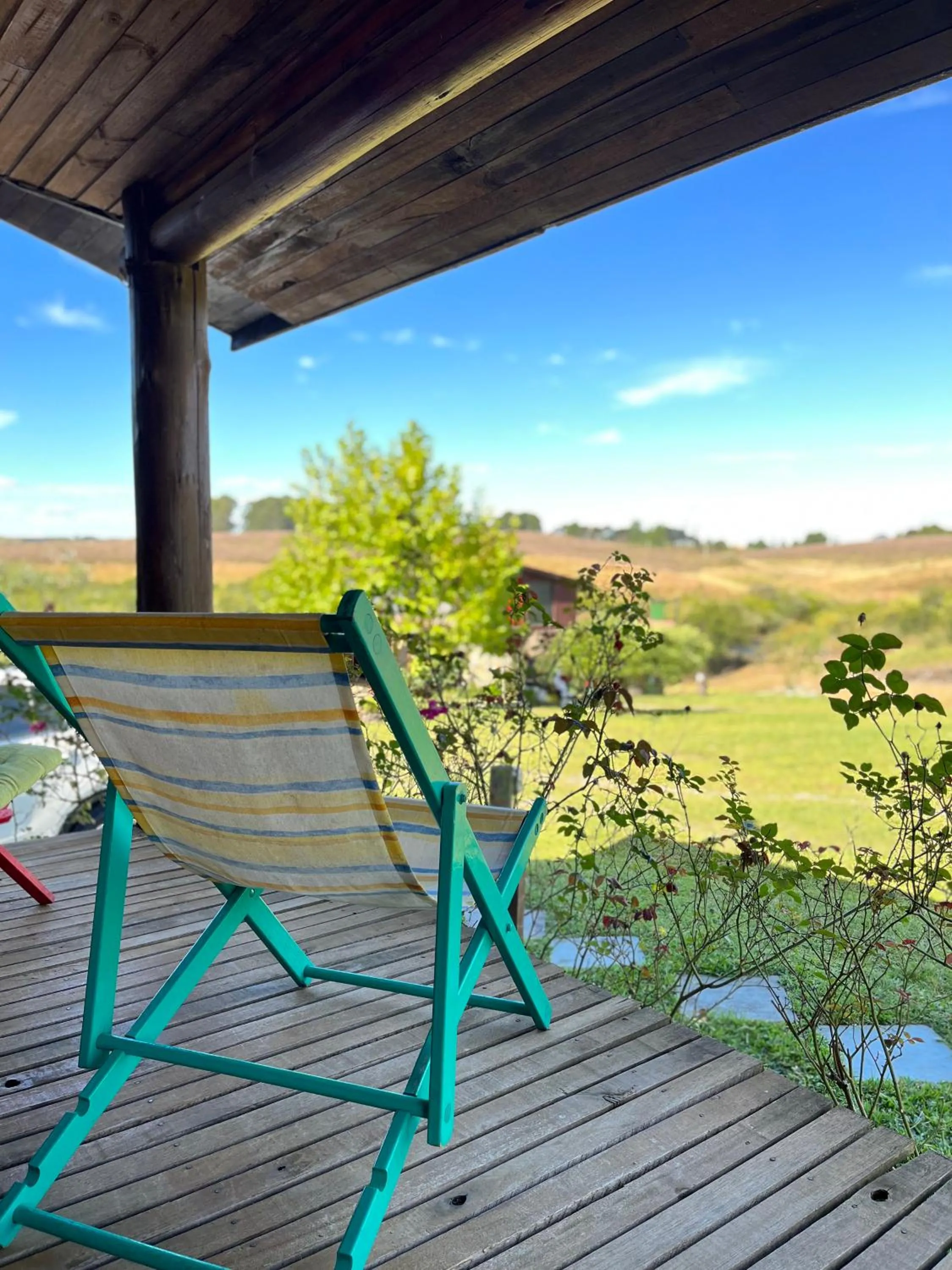 View (from property/room) in Casa no Campo, aconchego com lareira e banheira em quase todas Cabanas!
