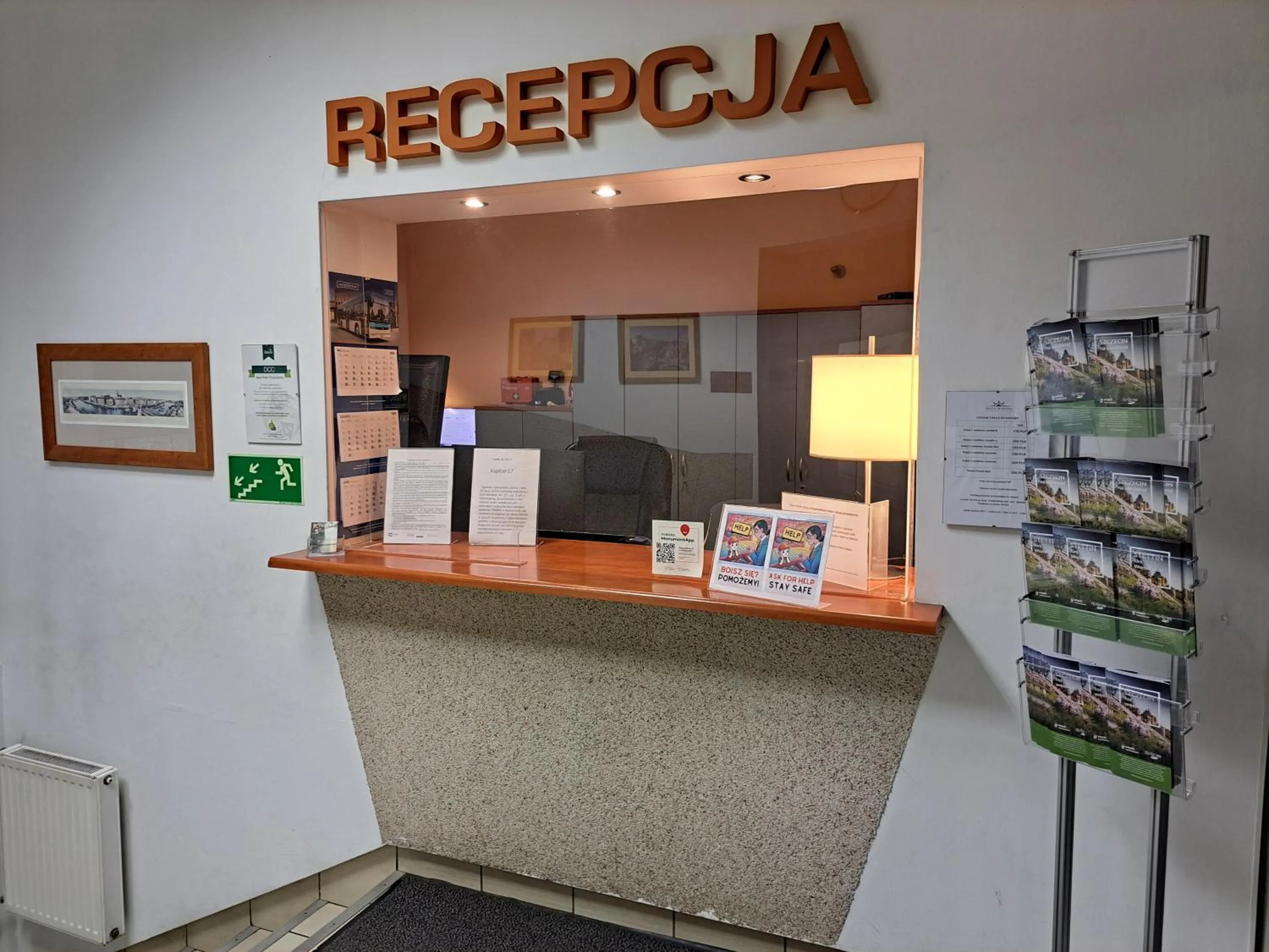 Lobby or reception in Hotel Kapitan