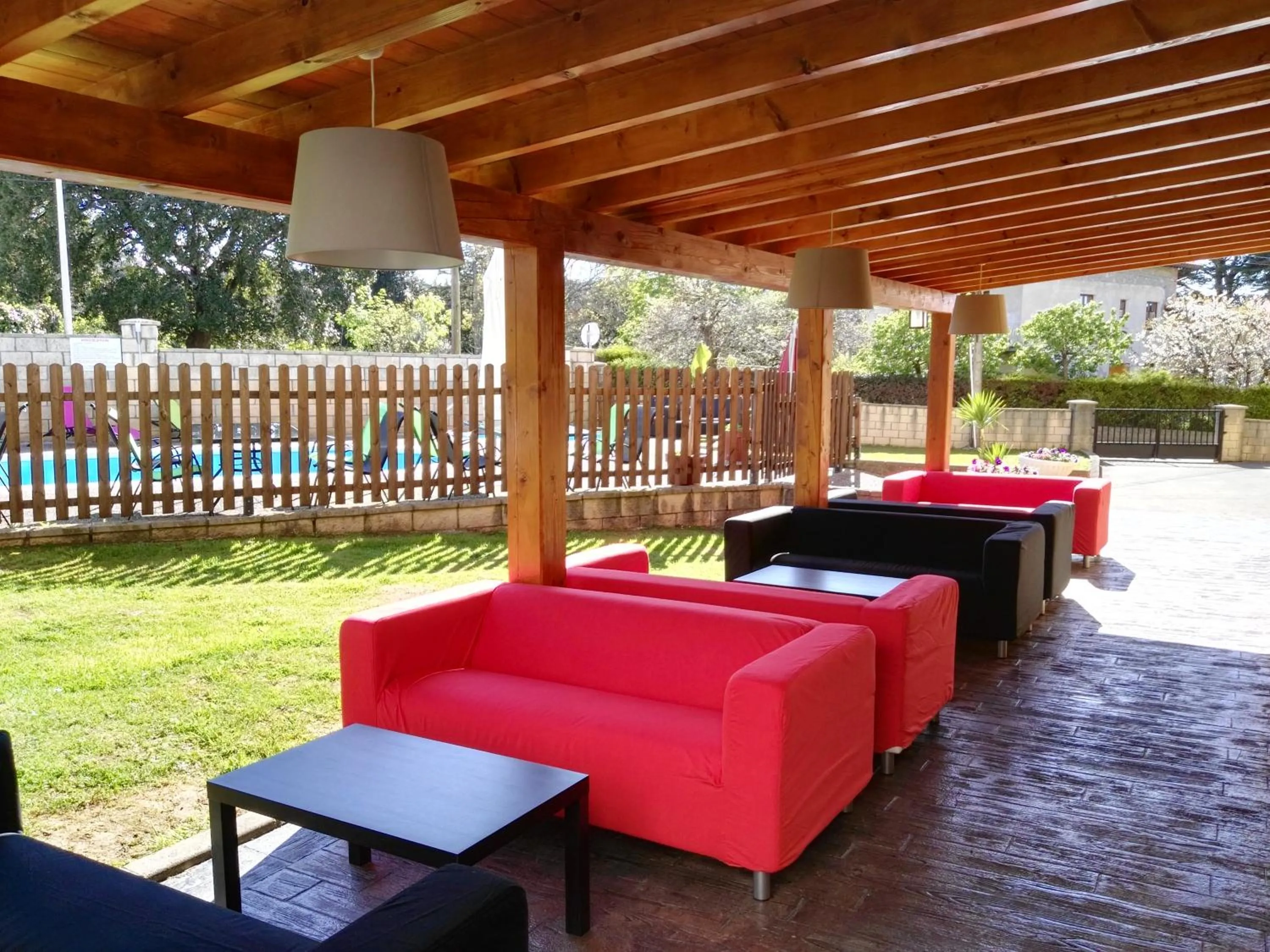 Garden in Hotel Azcona