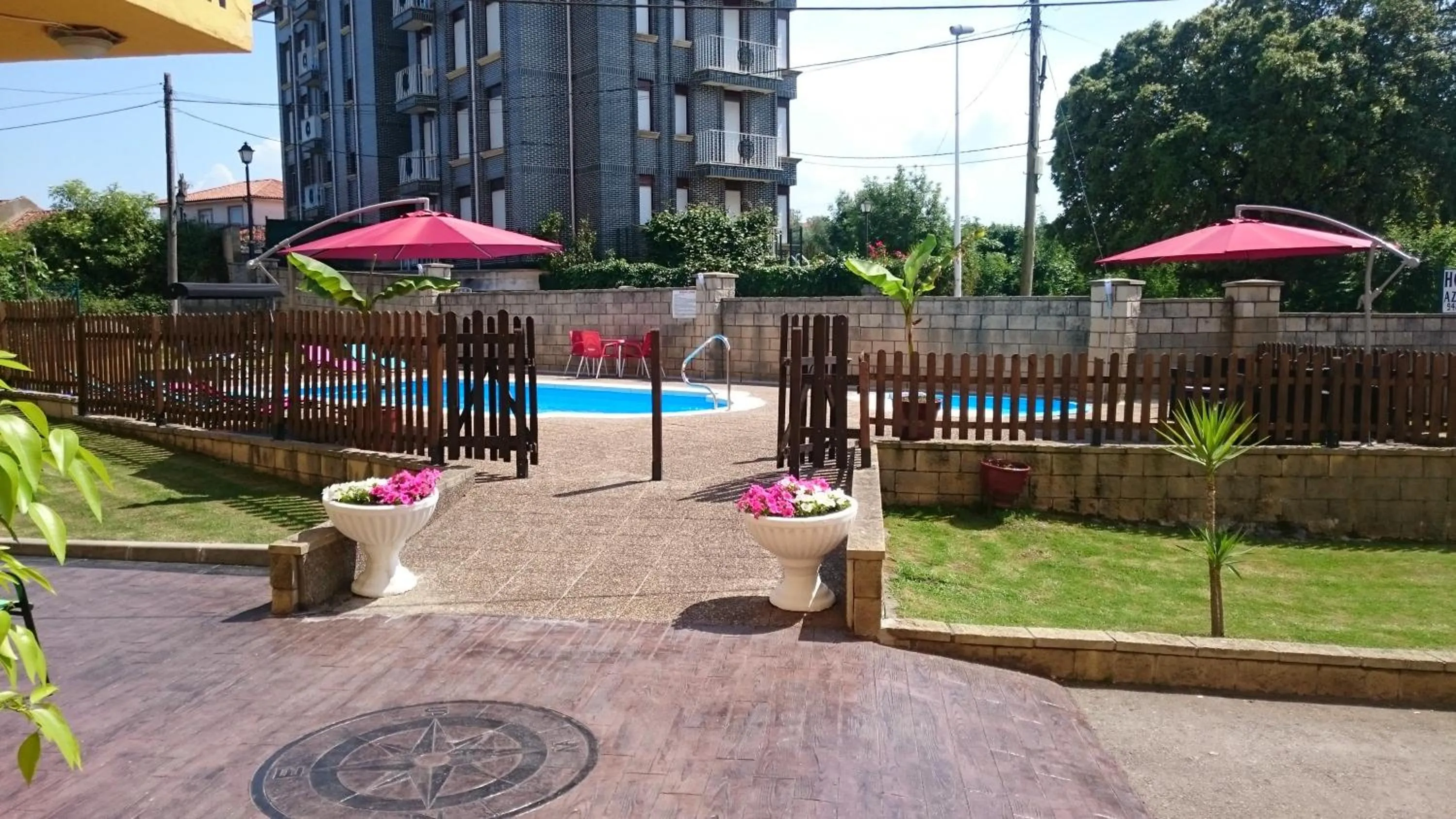 Garden in Hotel Azcona