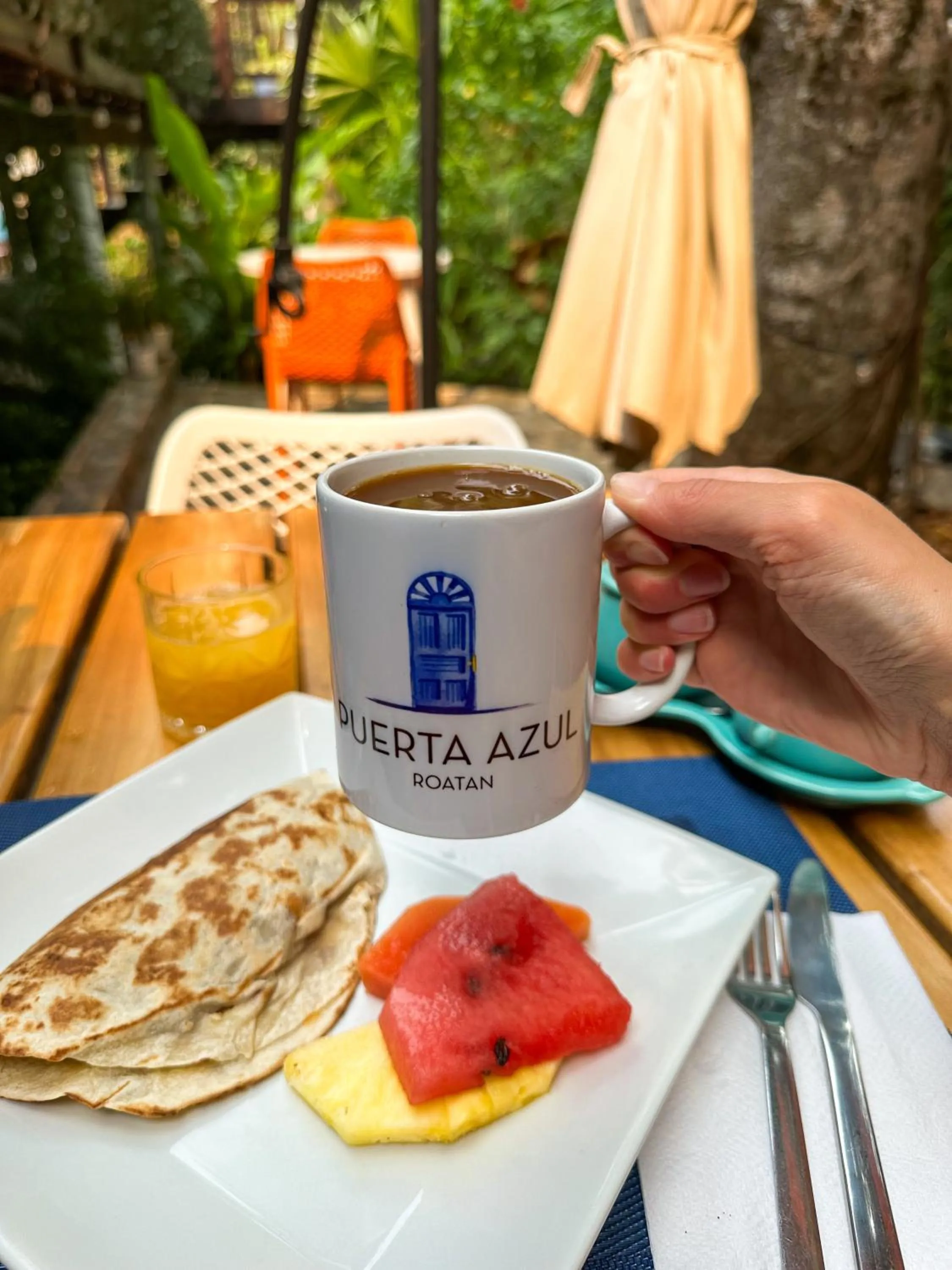 Food and drinks in Puerta Azul