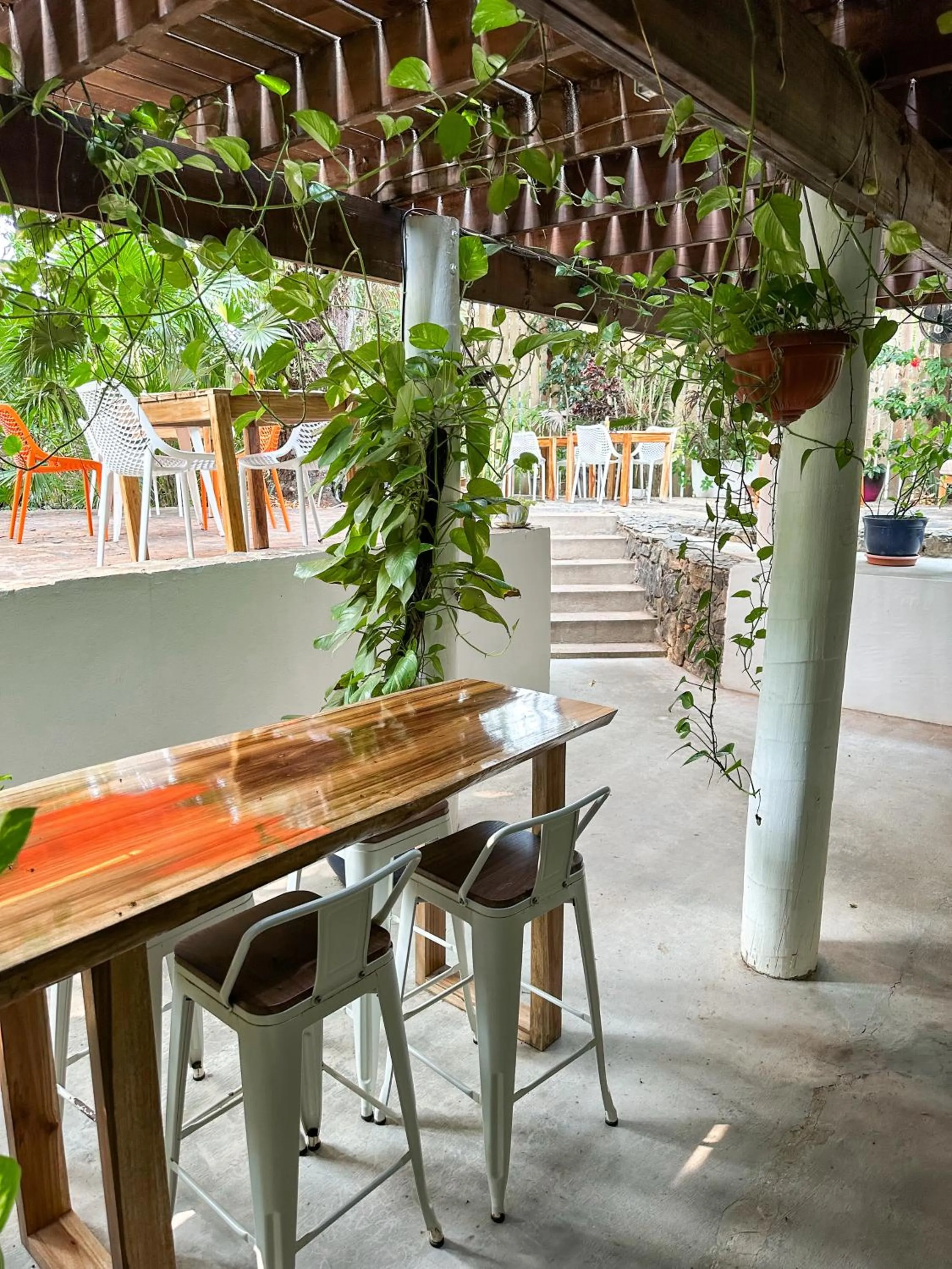 Dining area in Puerta Azul