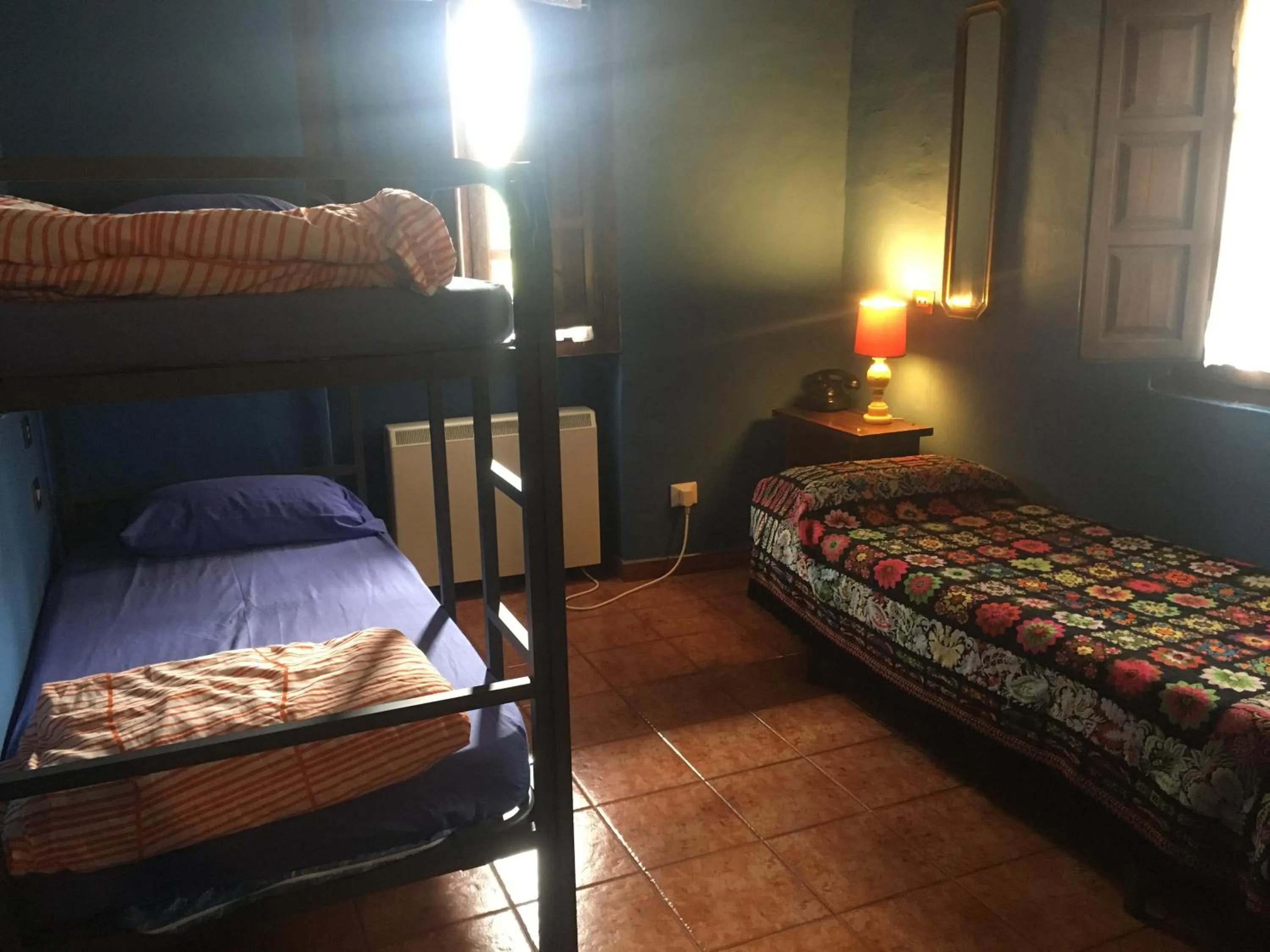 bunk bed in Albergue Gándara