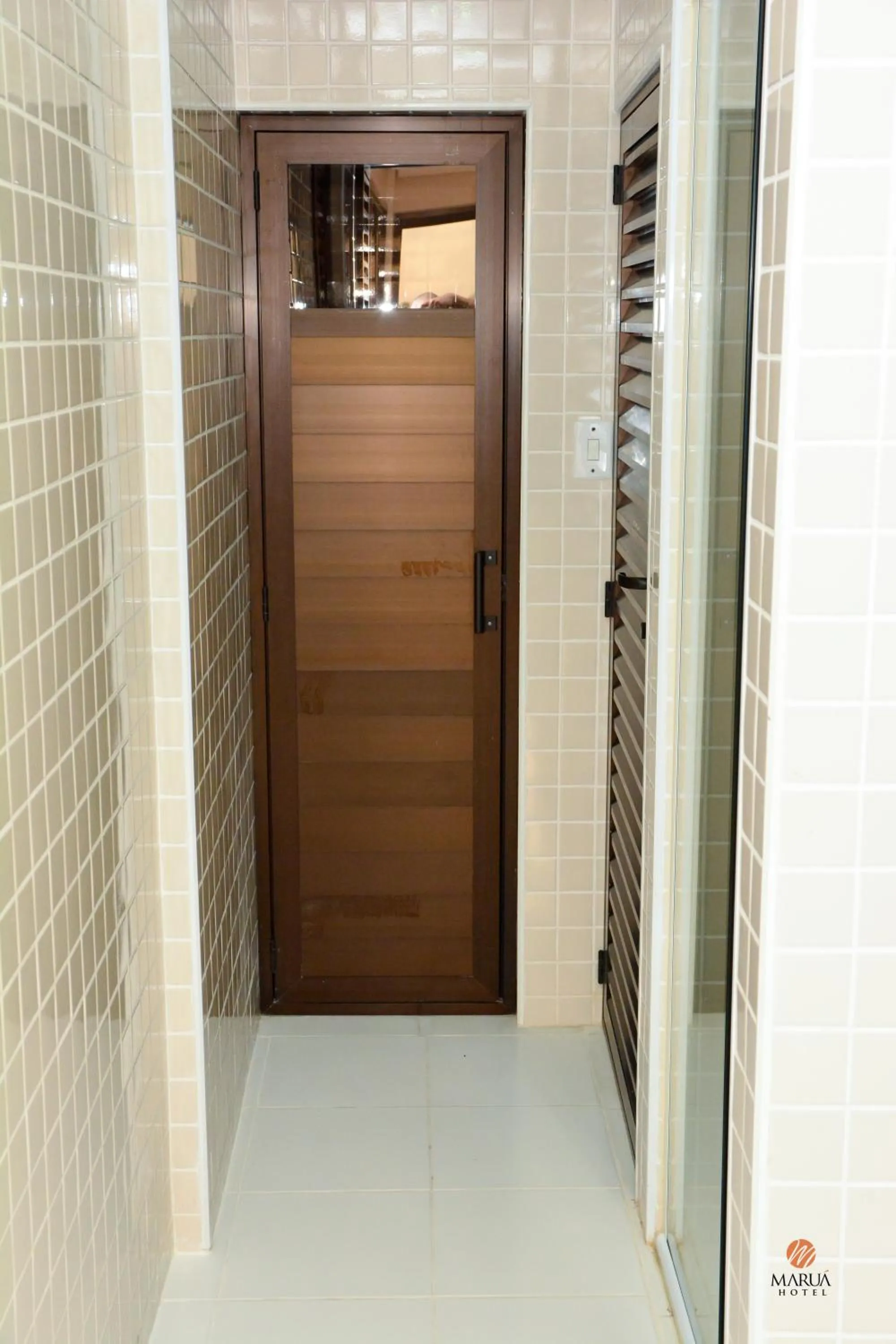 Steam room in Hotel Maruá