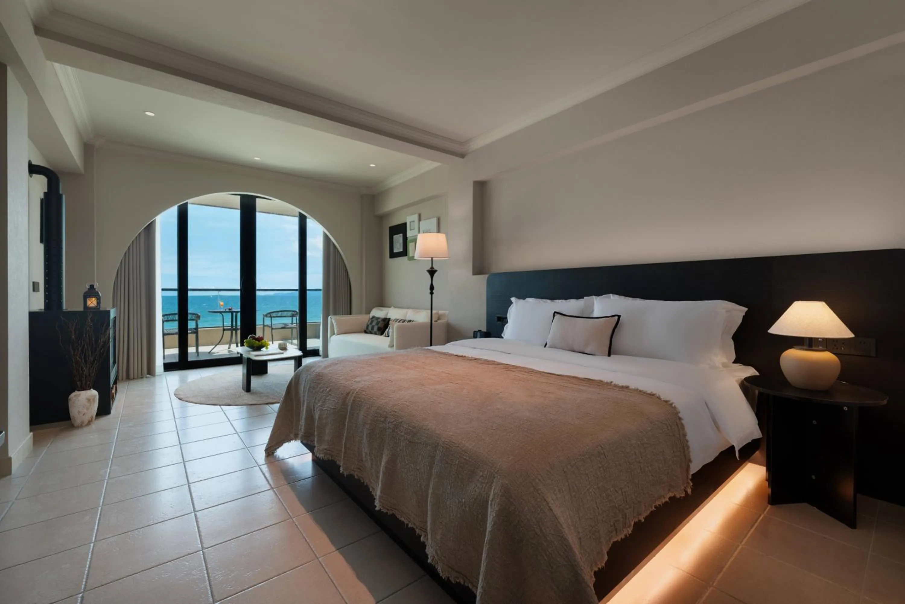 Bed in Xi'an seascape meisu-MOMOO Sea
