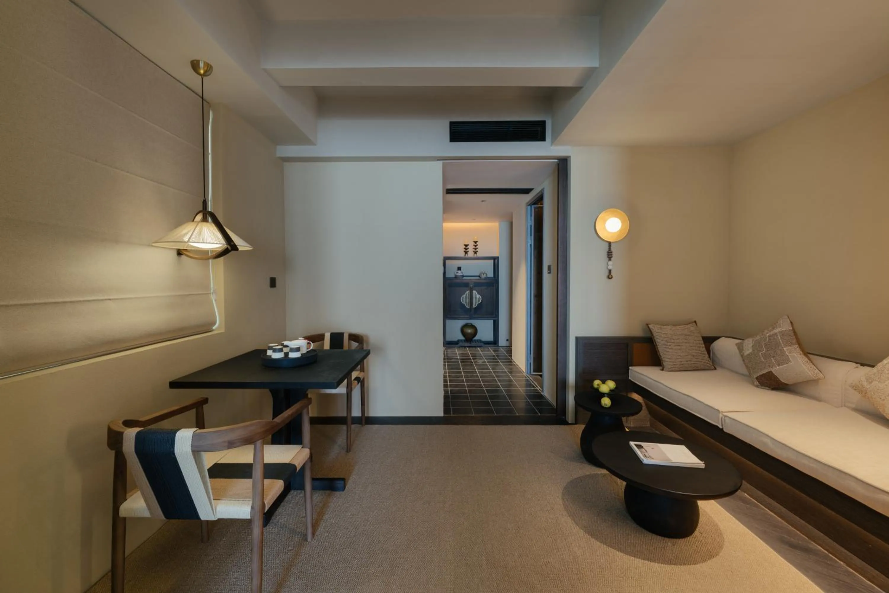 Bed in Xi'an seascape meisu-MOMOO Sea