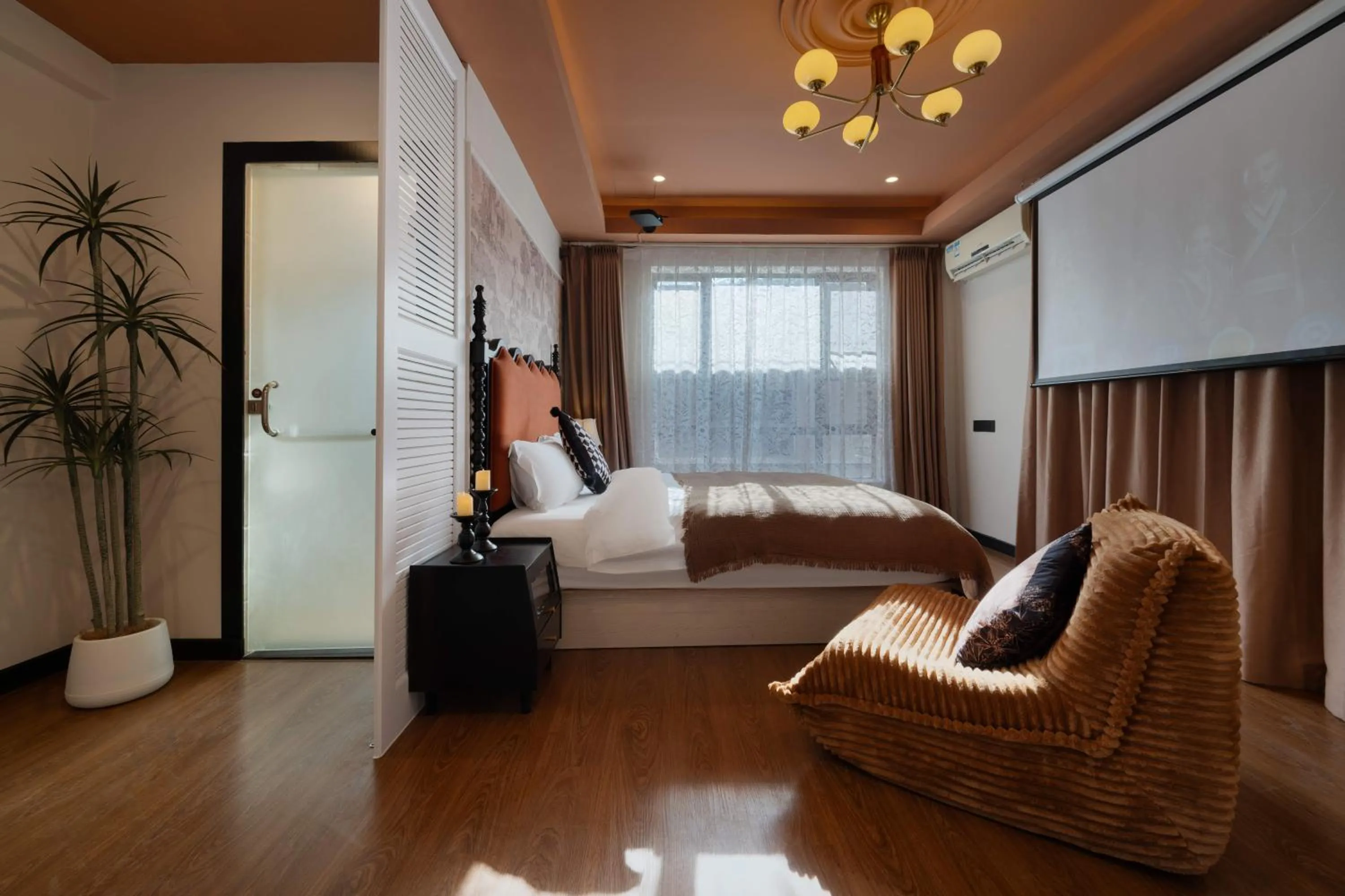 Bed in Xi'an seascape meisu-MOMOO Sea