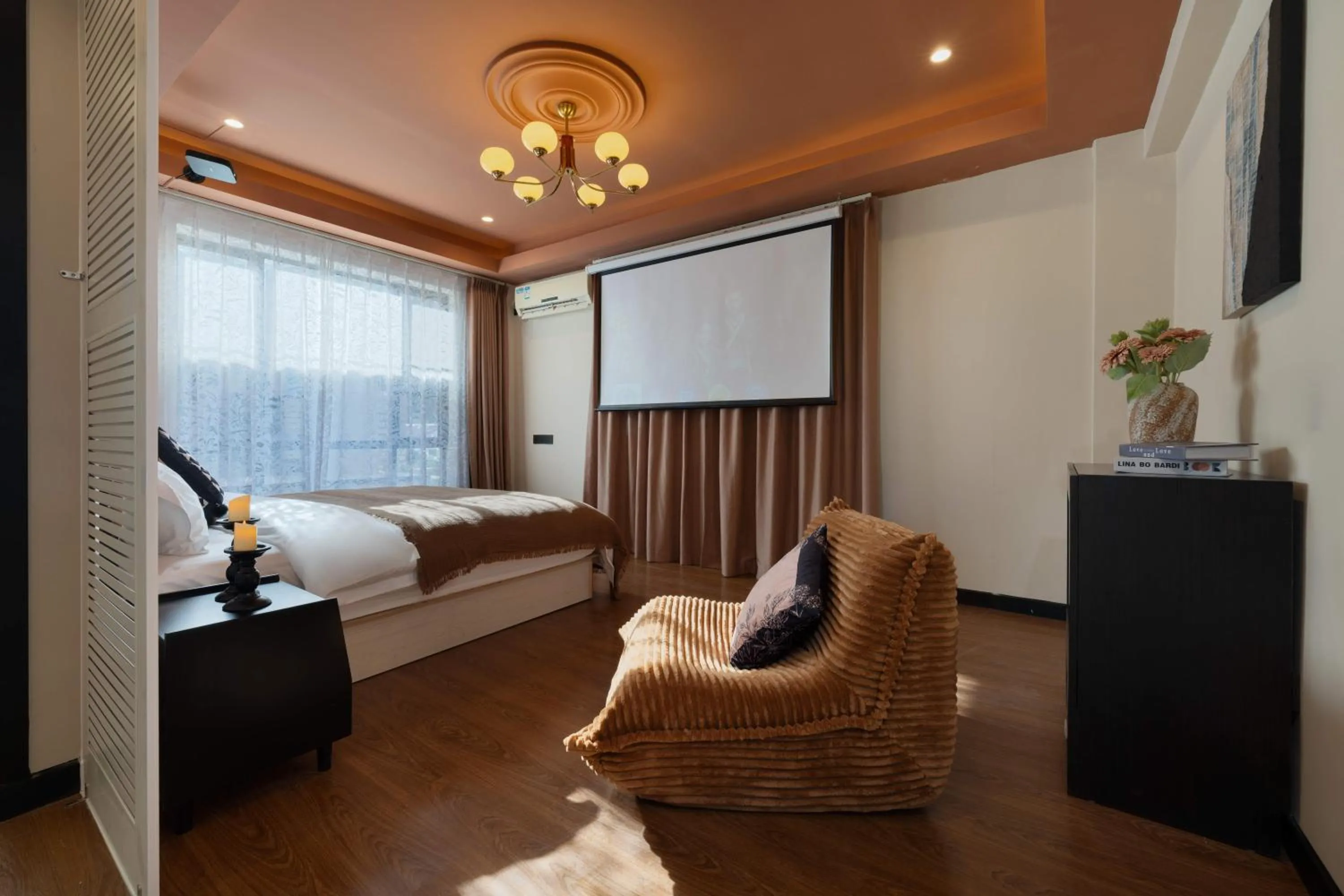 Bed in Xi'an seascape meisu-MOMOO Sea
