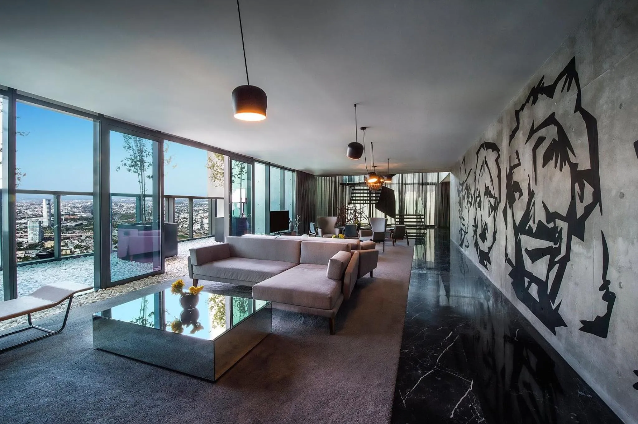 Lounge or bar in Fiesta Americana Monterrey Pabellón M.