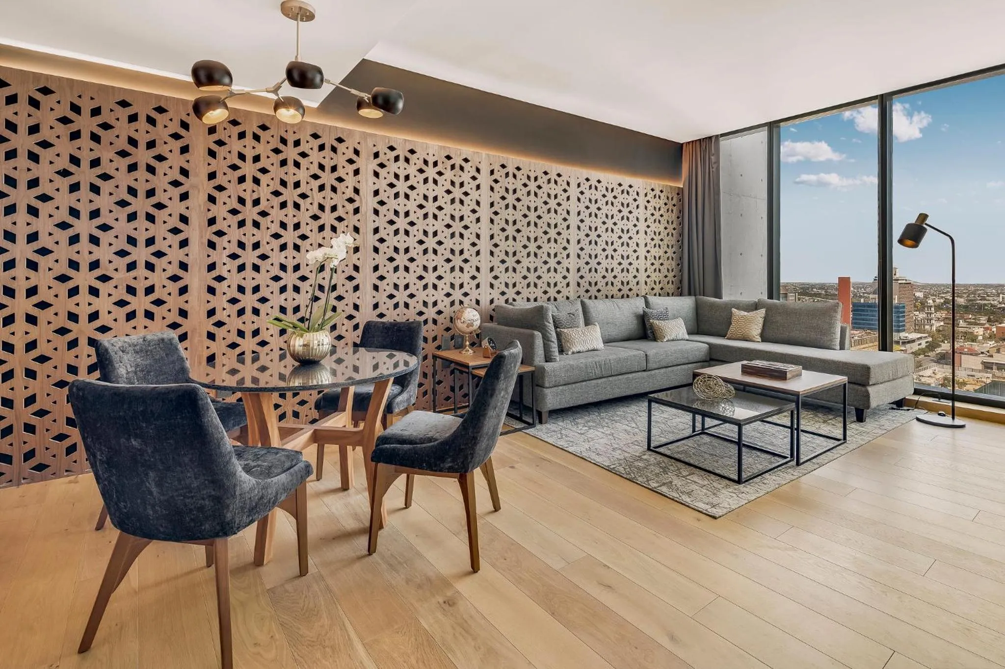 Living room in Fiesta Americana Monterrey Pabellón M.