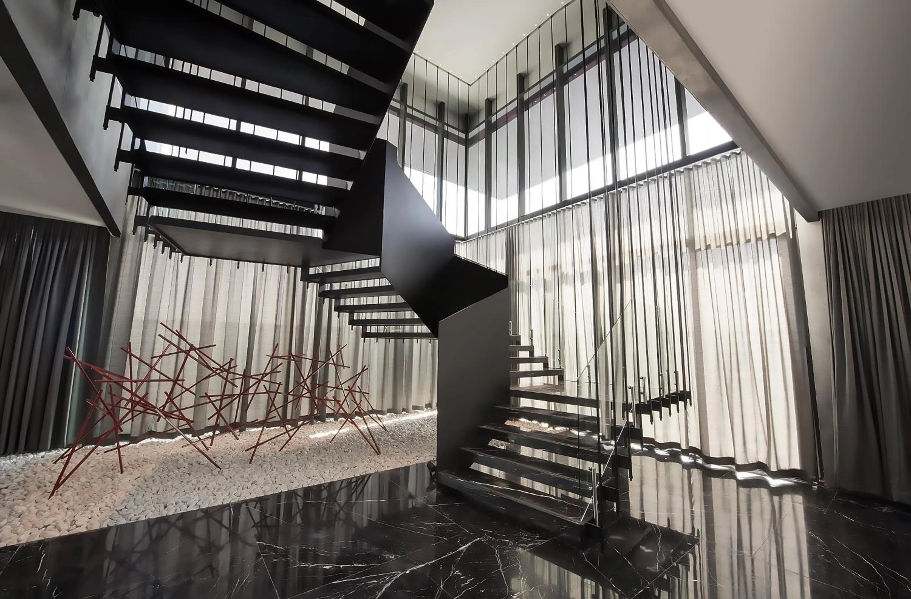 Lobby or reception in Fiesta Americana Monterrey Pabellón M.