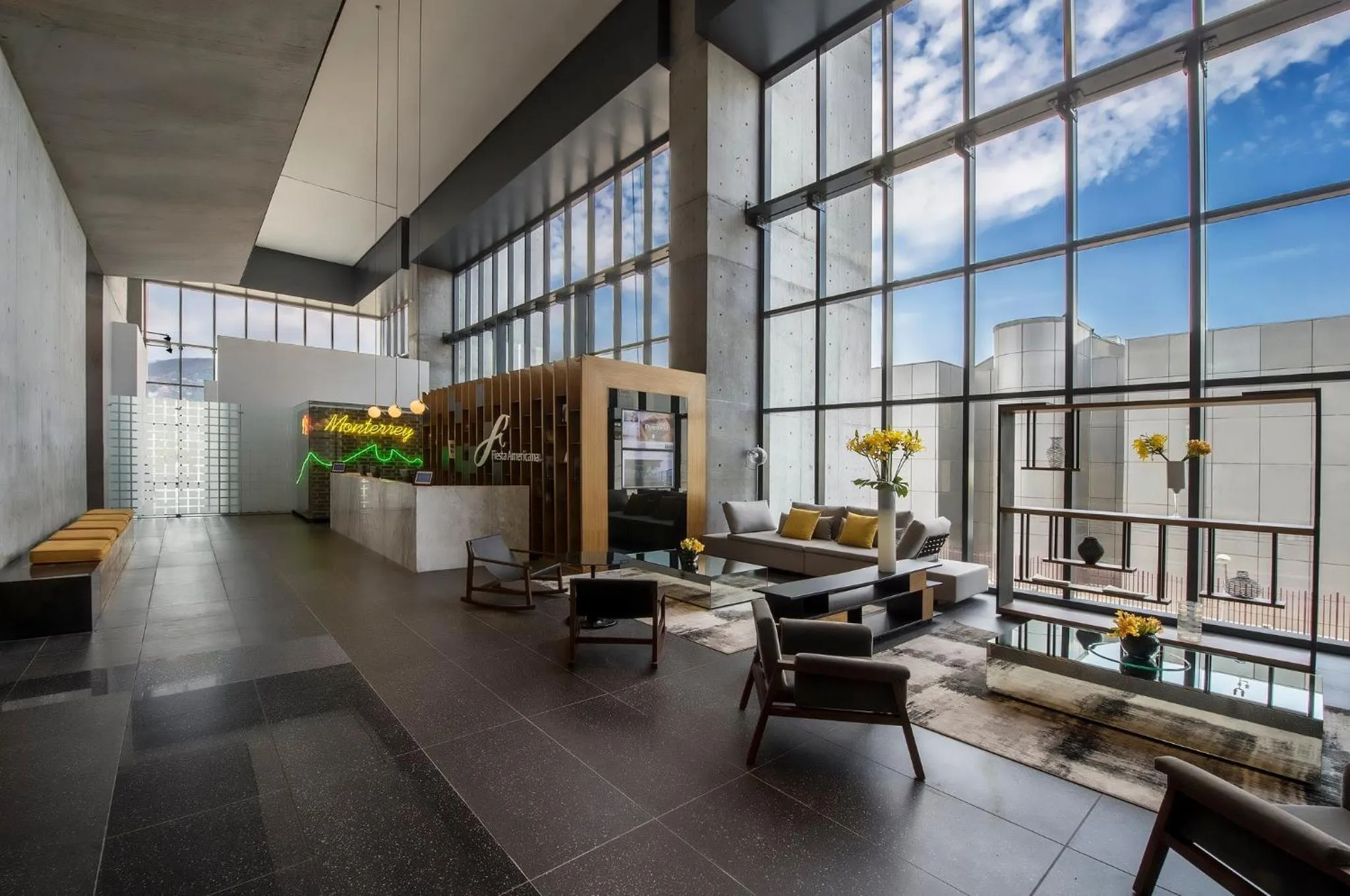 Lobby or reception in Fiesta Americana Monterrey Pabellón M.