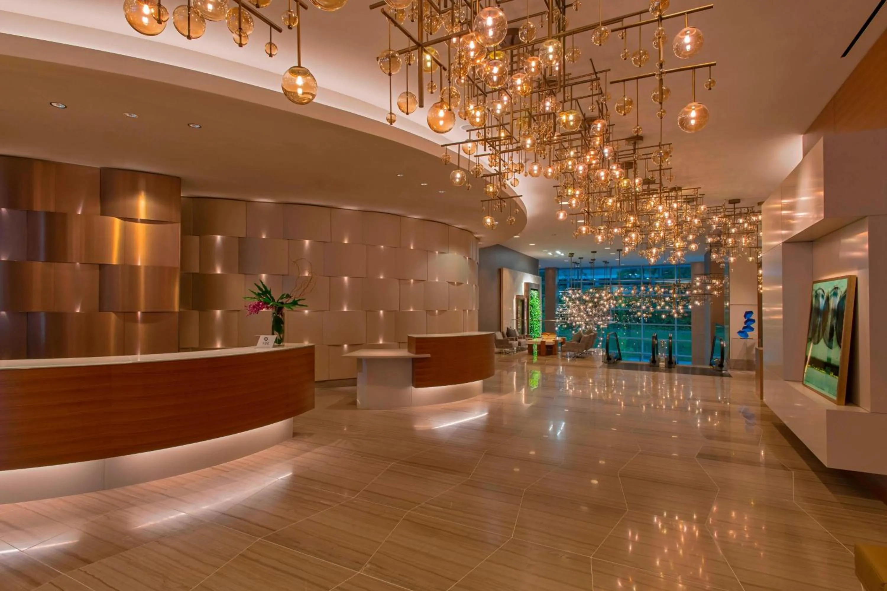 Lobby or reception in The Westin at The Woodlands