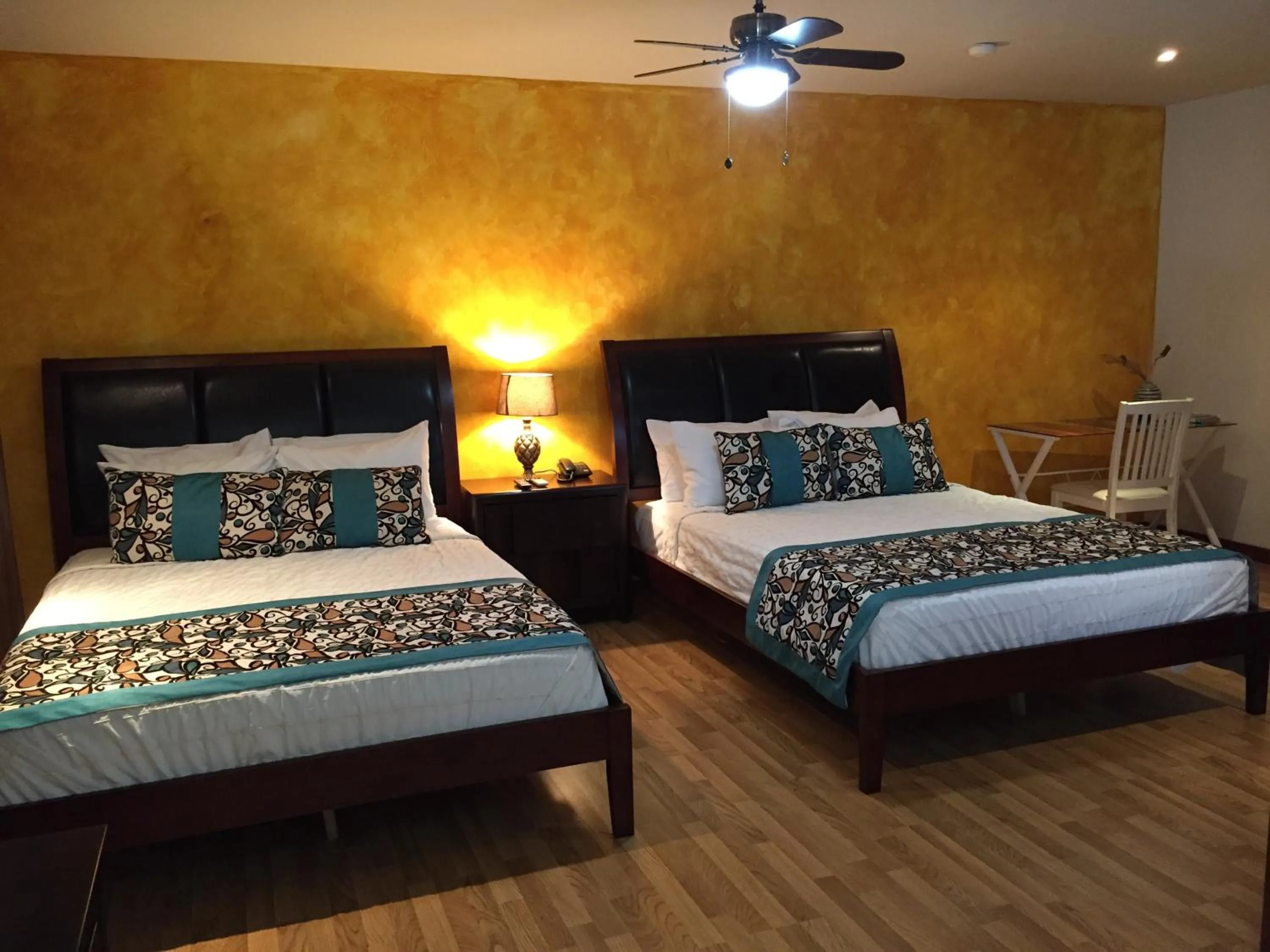 Decorative detail, Bed in Hotel Vista De Golf, San Jose Aeropuerto, Costa Rica