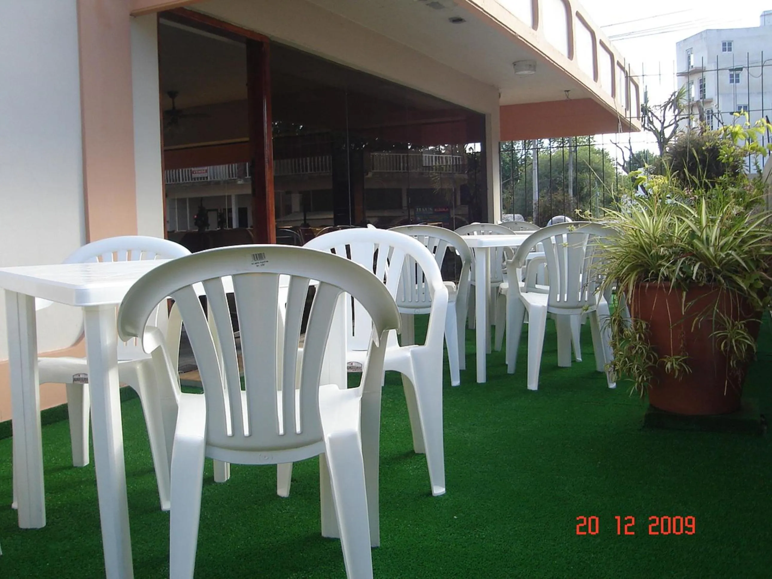Patio in Apolo Hotel