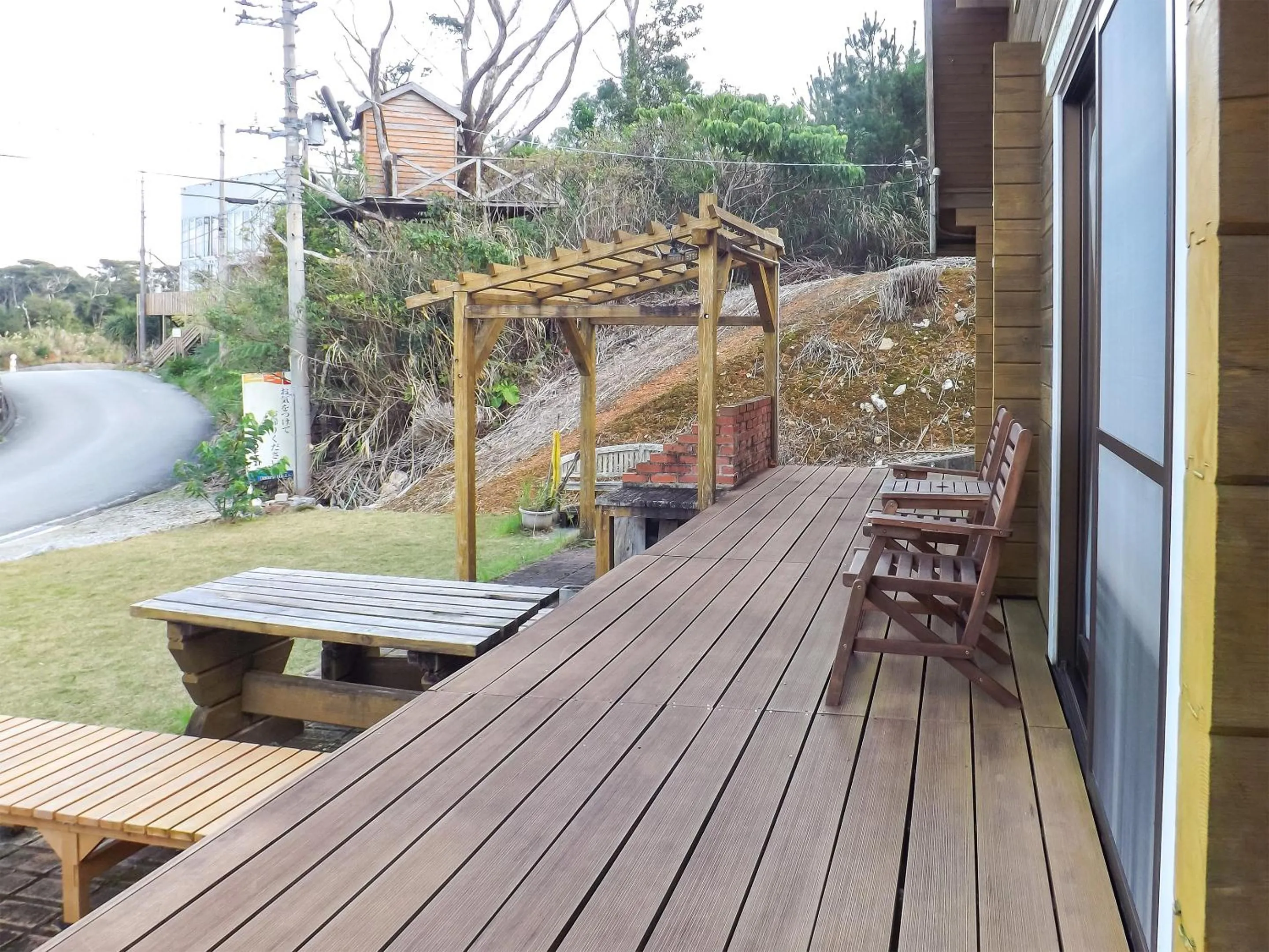 Balcony/Terrace in Holiday Home Fu