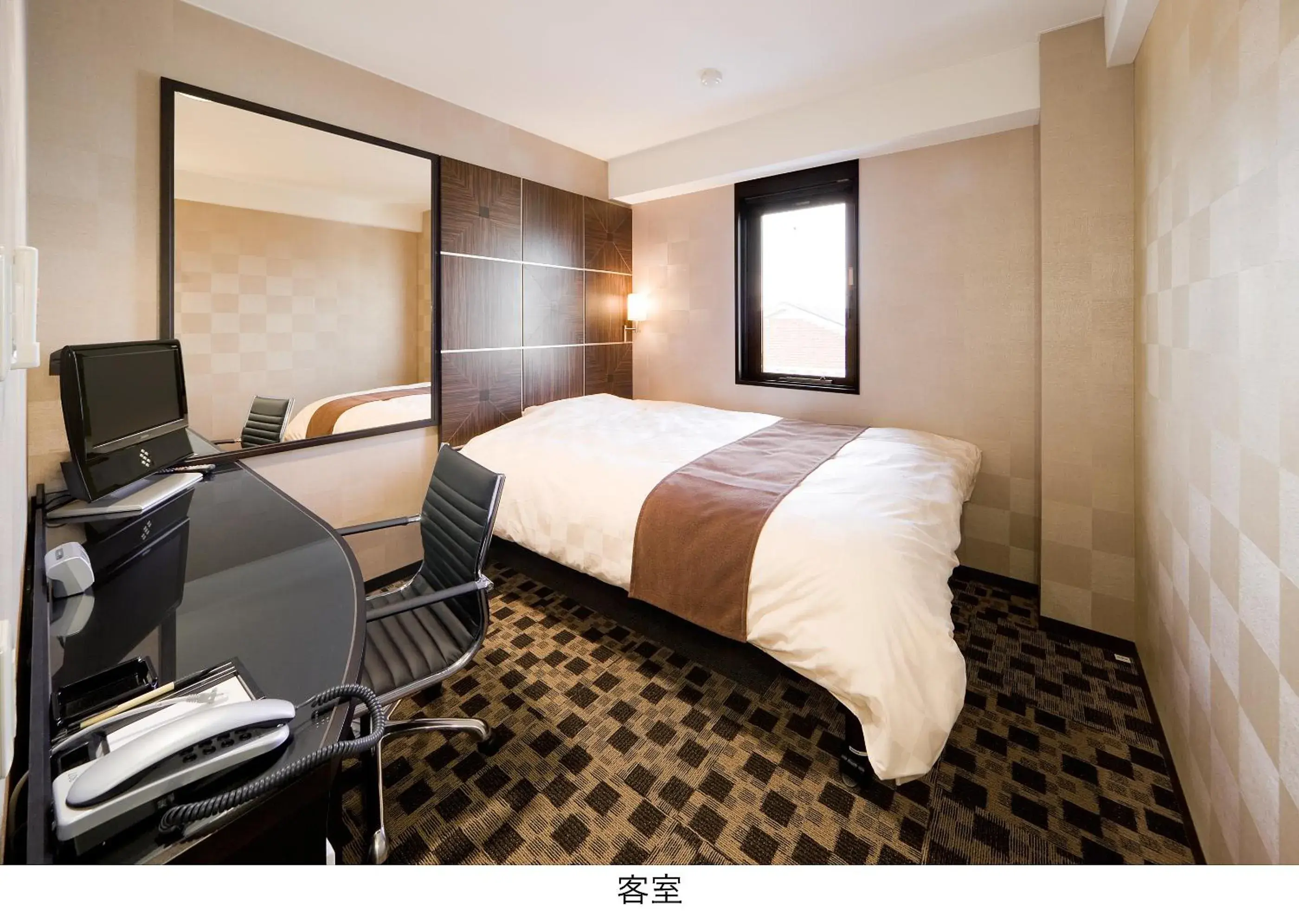 Bed in Access Inn Kariya Bed in Access Inn Kariya