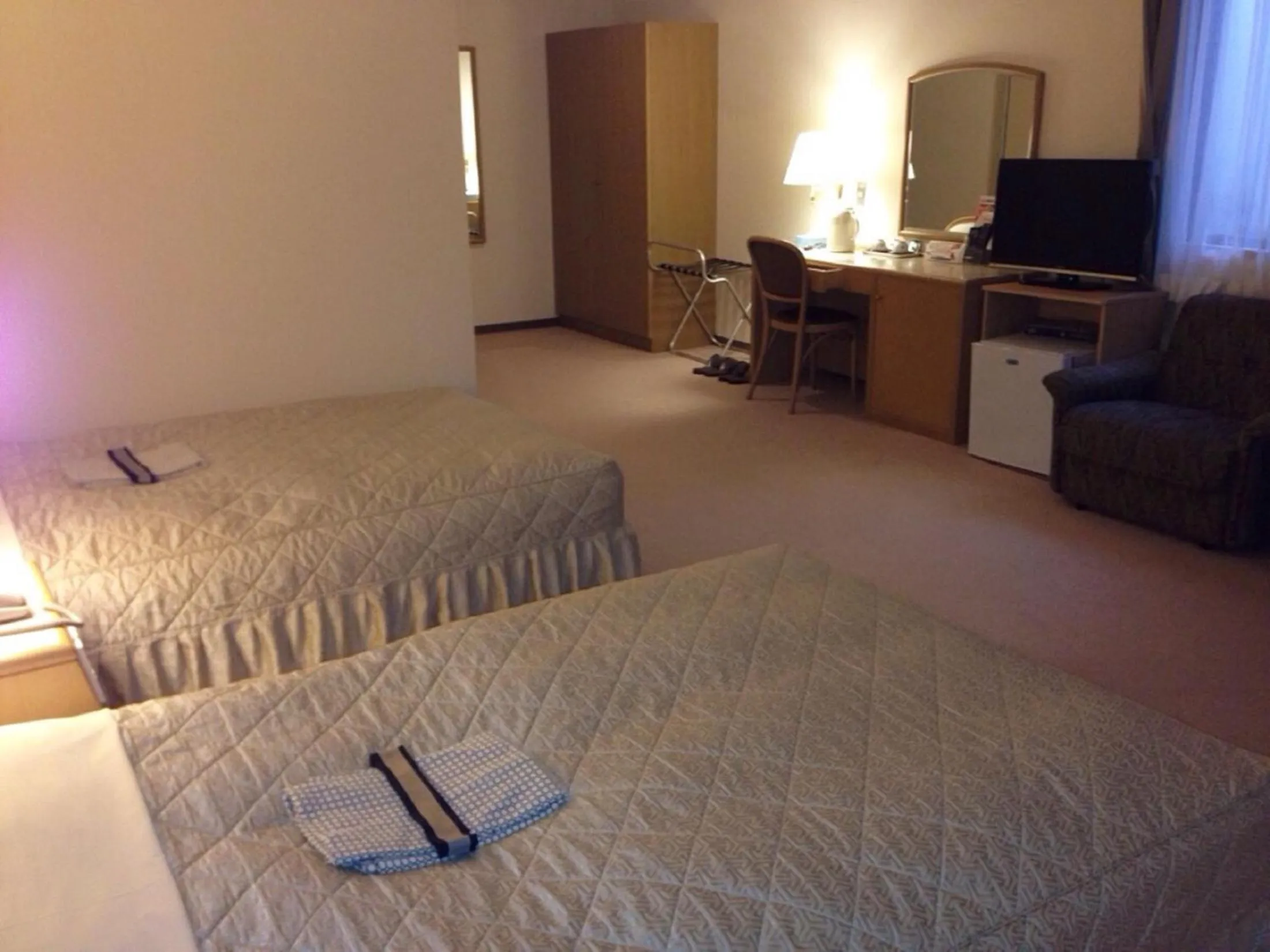 Photo of the whole room, Bed in Seto Park Hotel