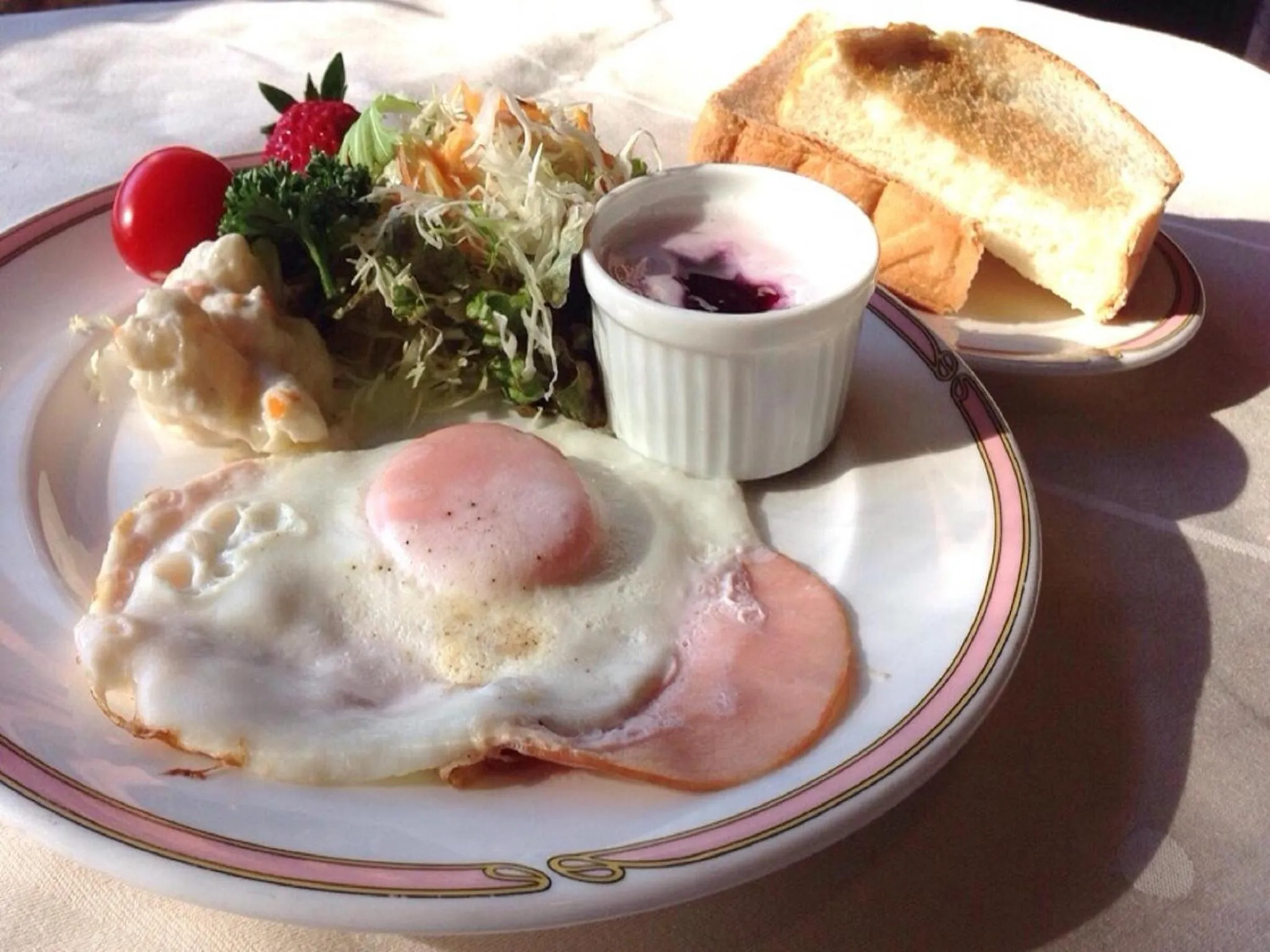 Food close-up in Seto Park Hotel