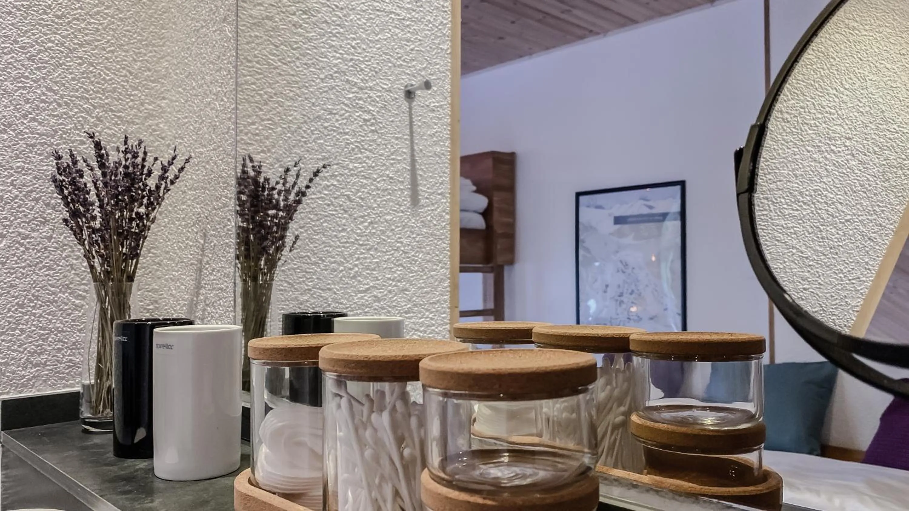 Bathroom in GRAND your home with common kitchens with self check-in