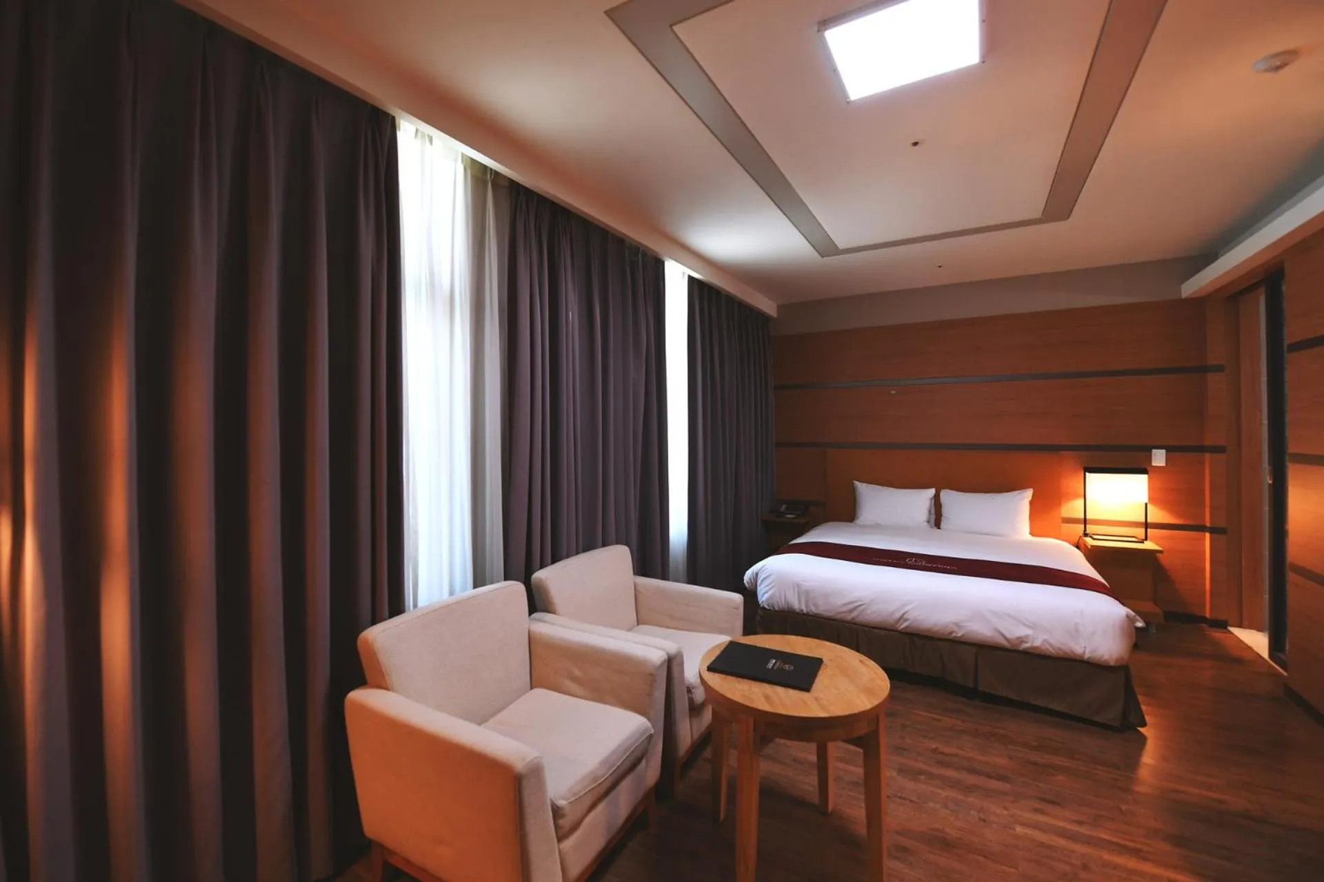 Bed in Hotel Laonzena