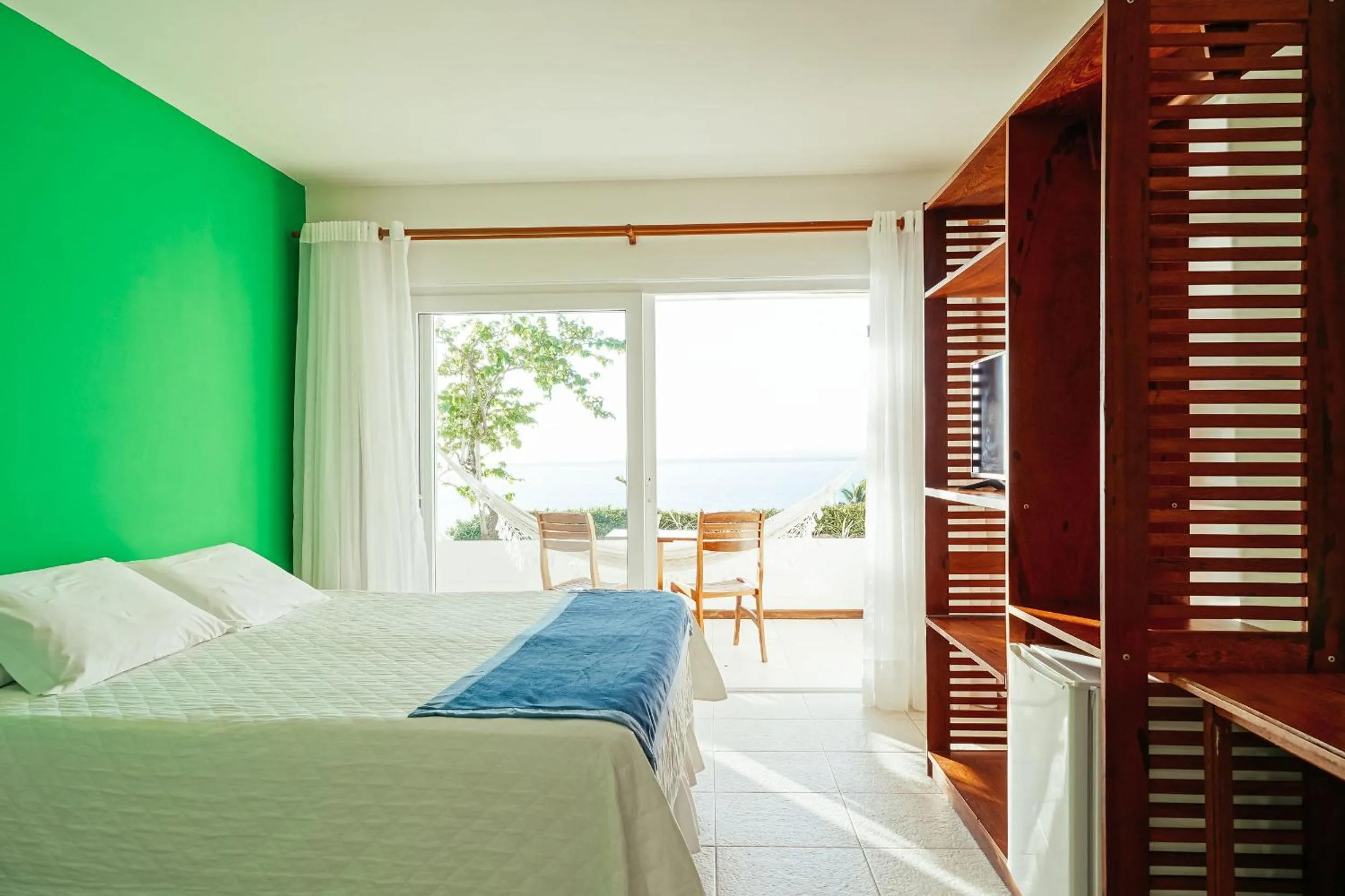 Bedroom, Bed in Pousada Natureza