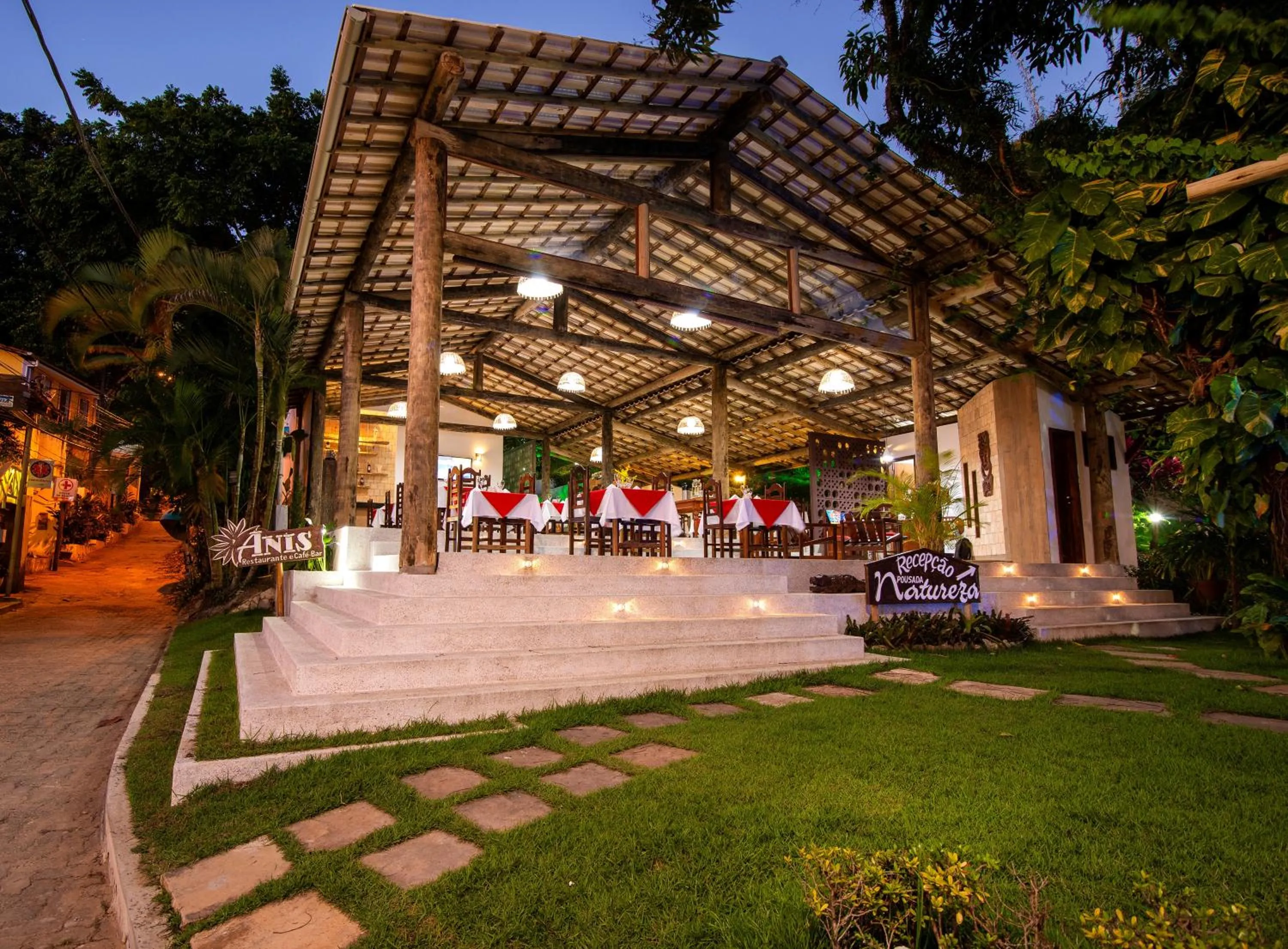 Facade/entrance in Pousada Natureza