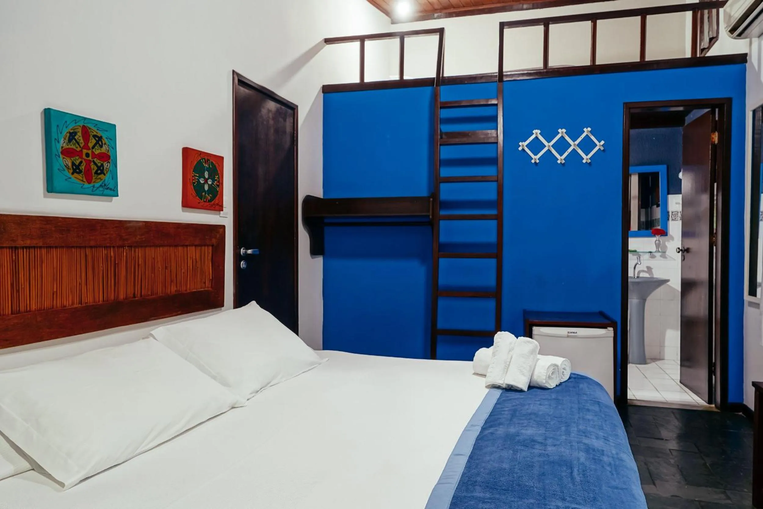 Photo of the whole room, Bed in Pousada Natureza