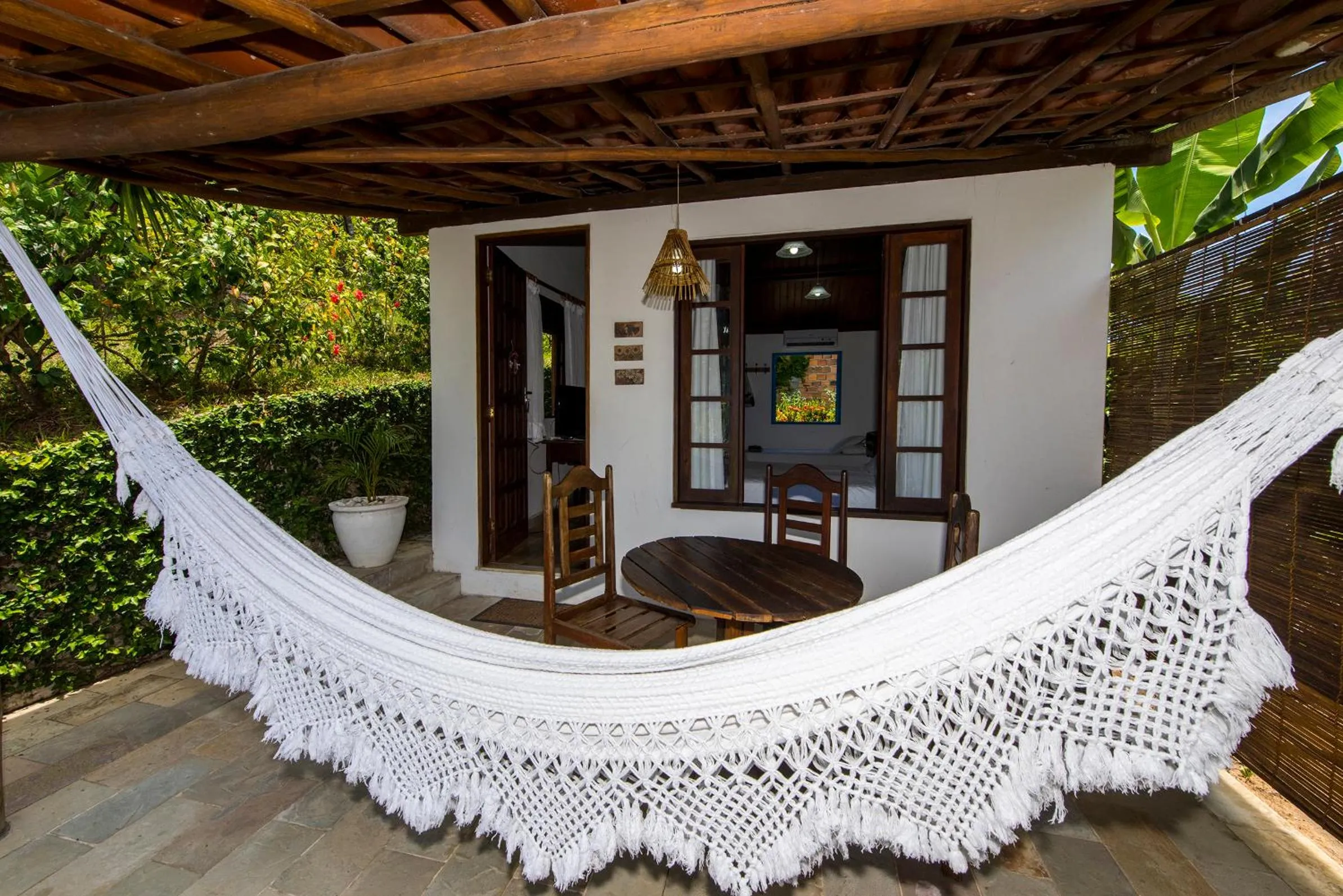 Balcony/Terrace in Pousada Natureza