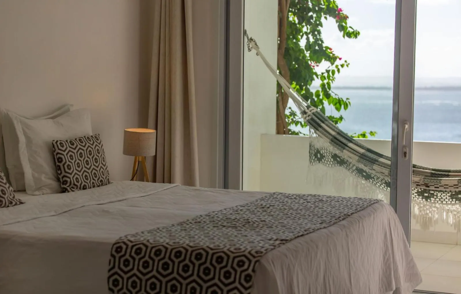 Bed in Pousada Natureza