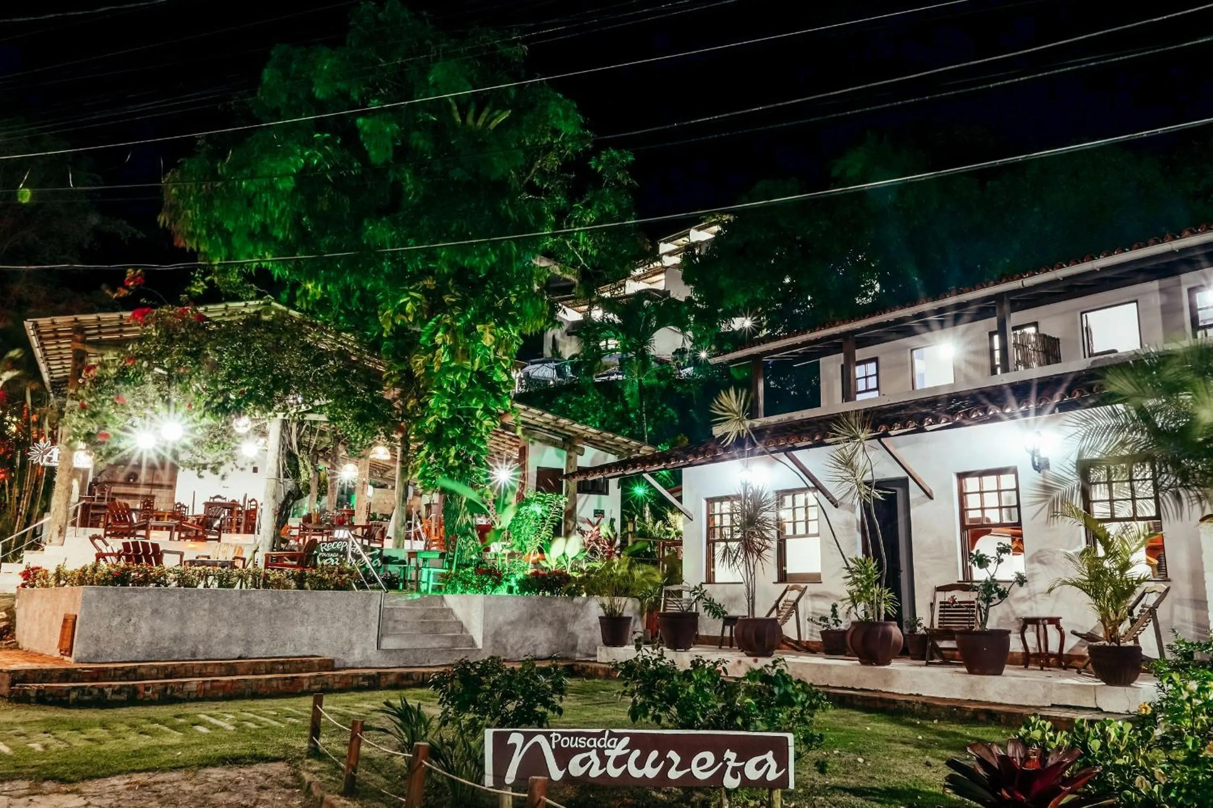 Facade/entrance in Pousada Natureza