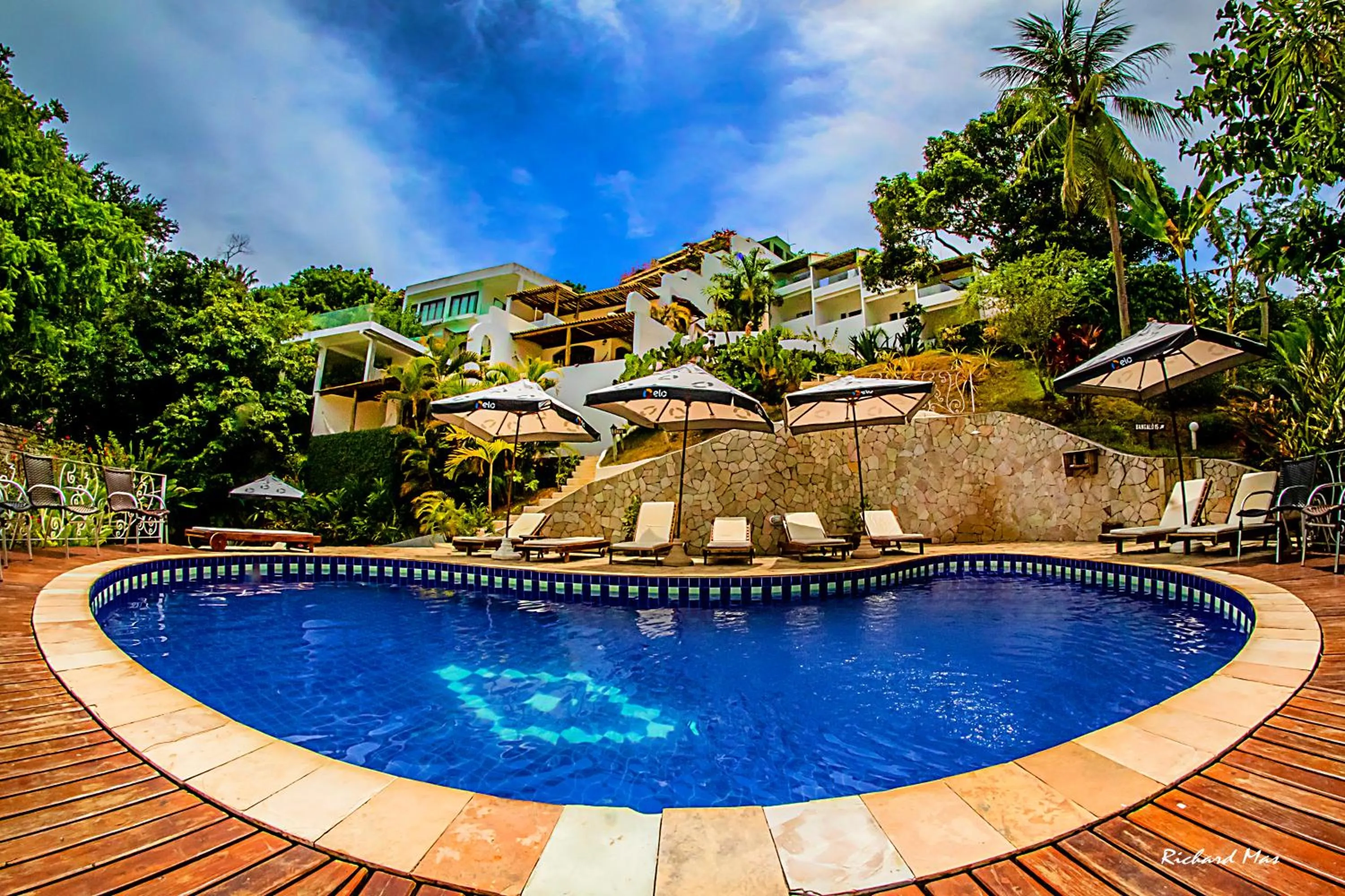 Swimming pool in Pousada Natureza