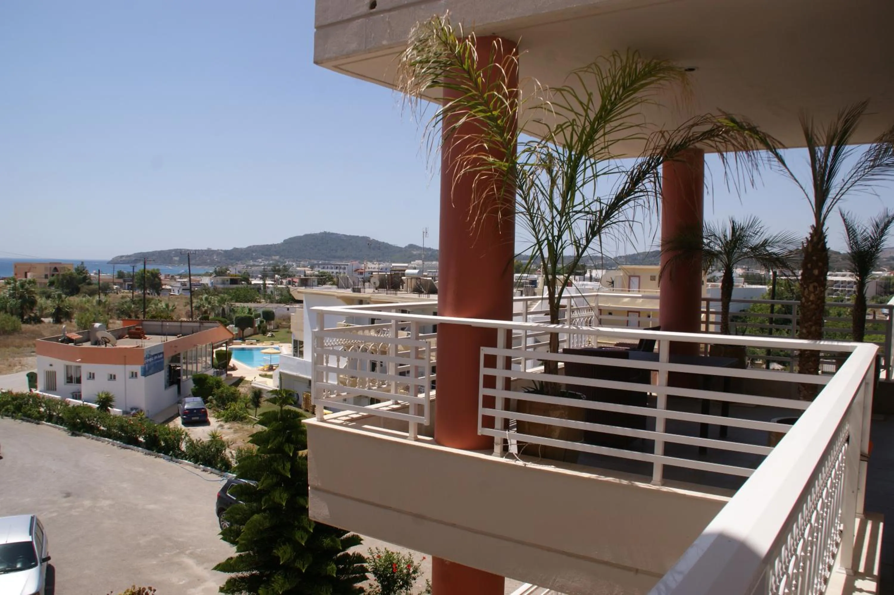 Balcony/Terrace in Faliraki Dream Studios & Apartments
