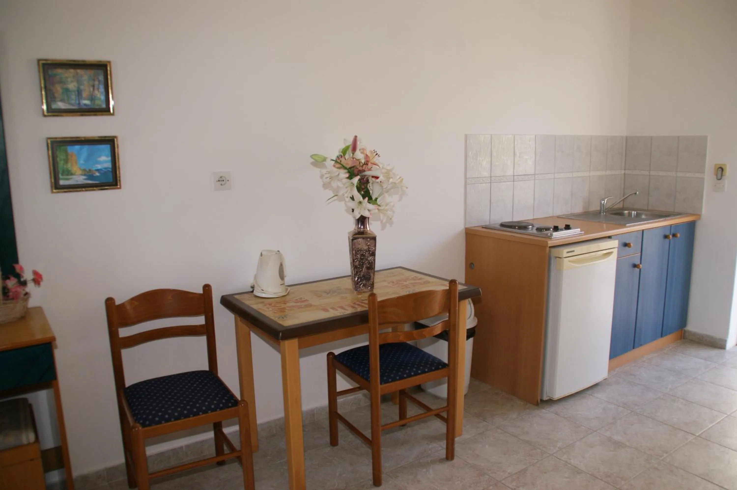 Kitchen or kitchenette in Faliraki Dream Studios & Apartments