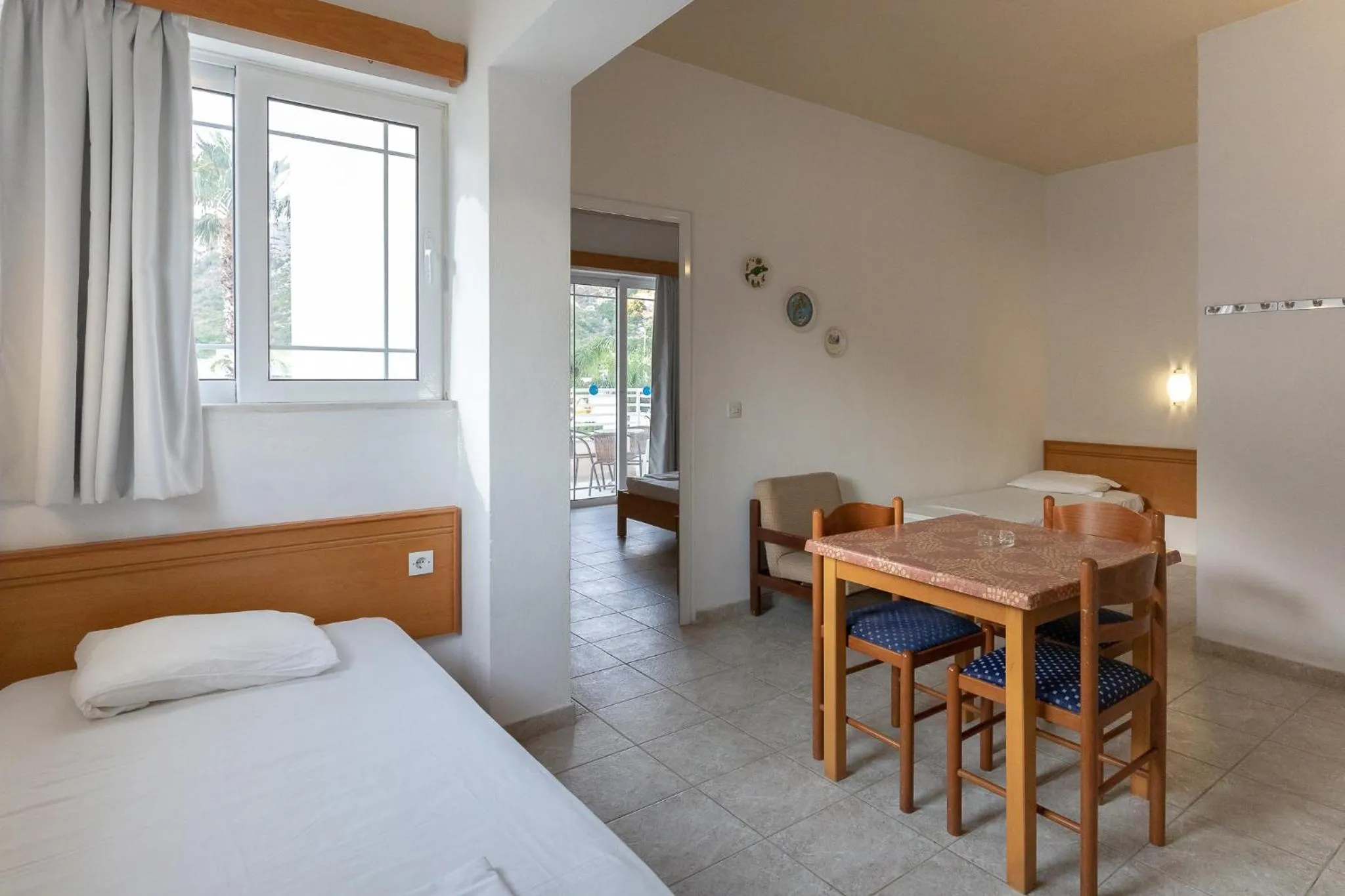 Balcony/Terrace, Bed in Faliraki Dream Studios & Apartments