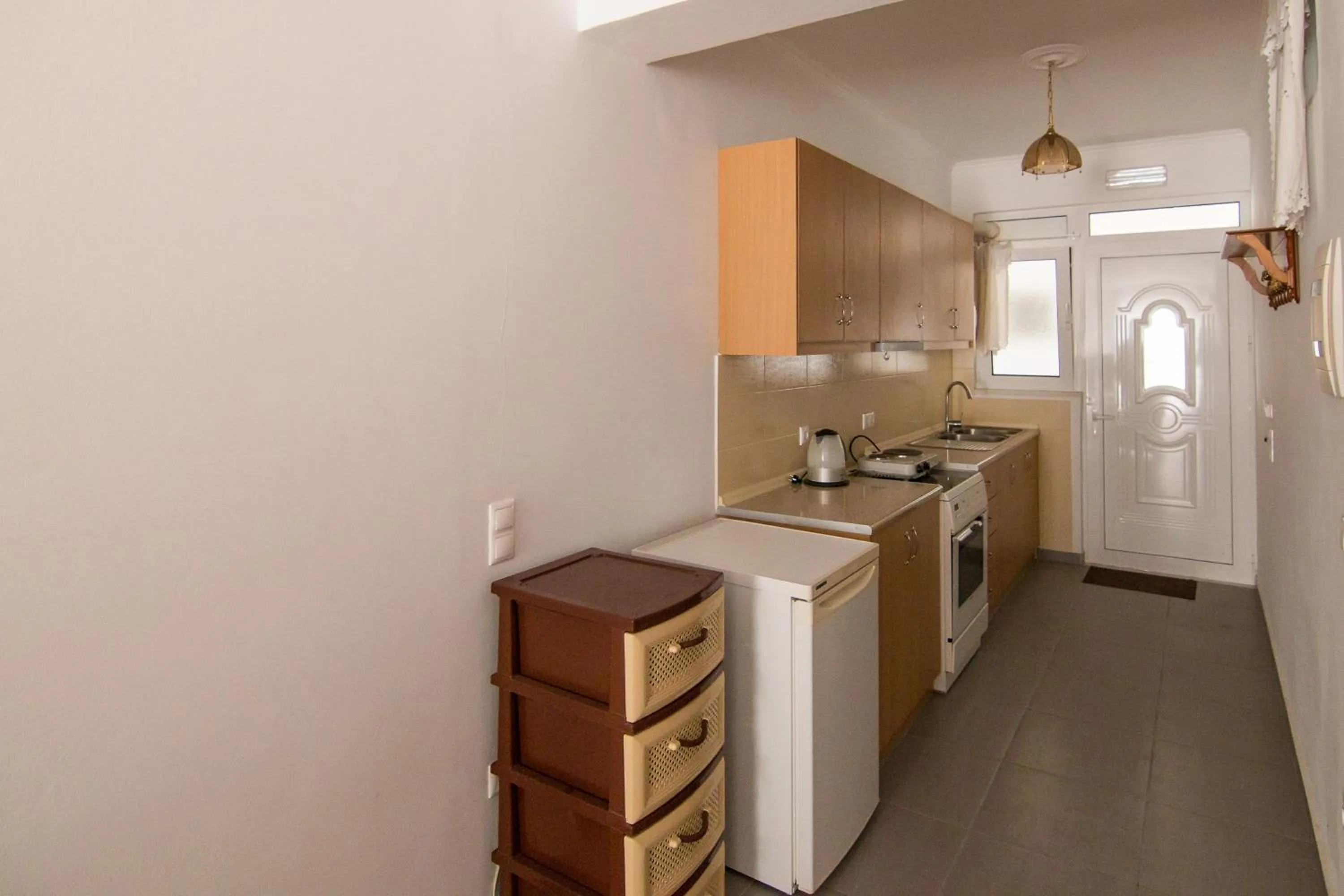 Kitchen or kitchenette in Faliraki Dream Studios & Apartments