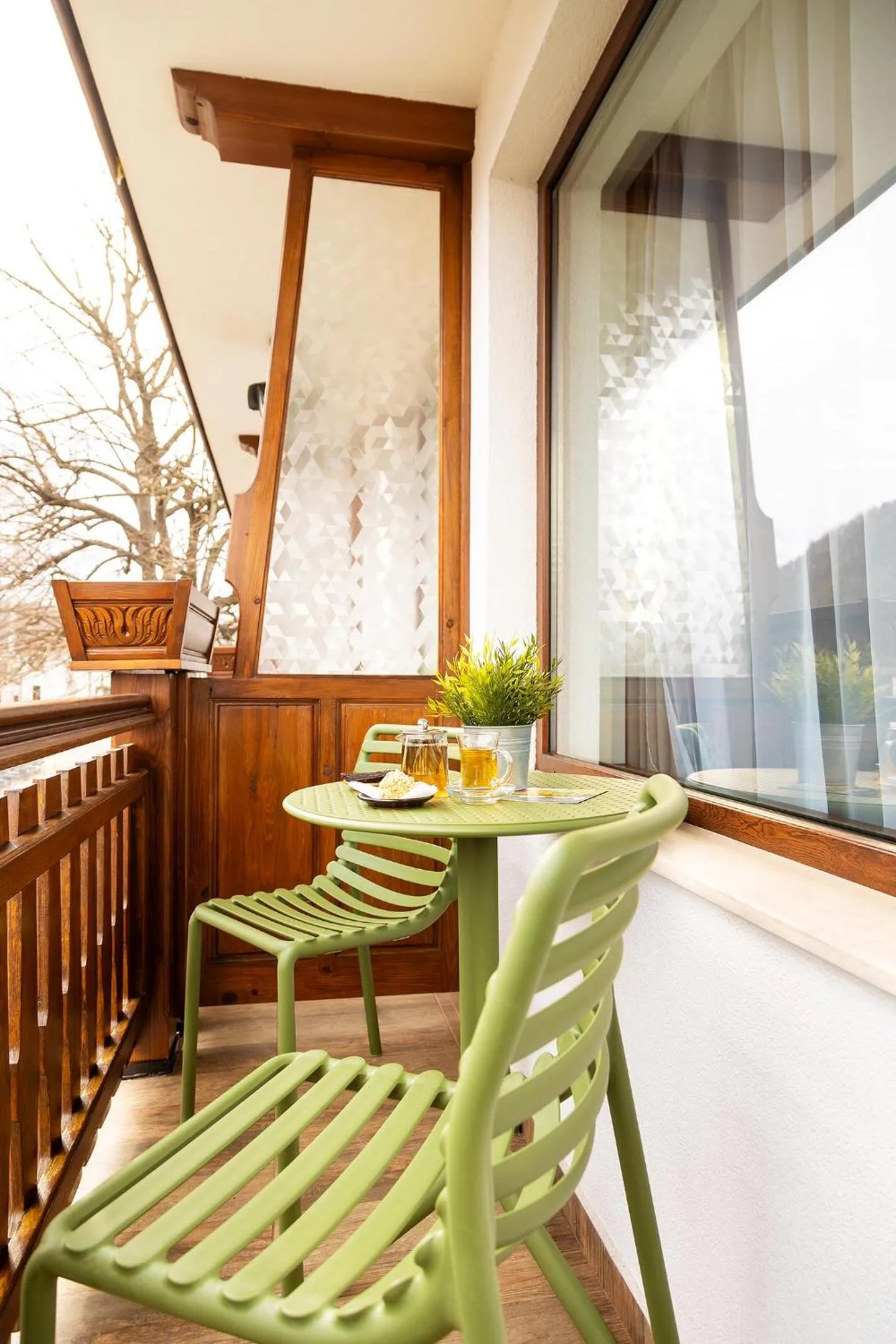 Balcony/Terrace in Hotel Compliment