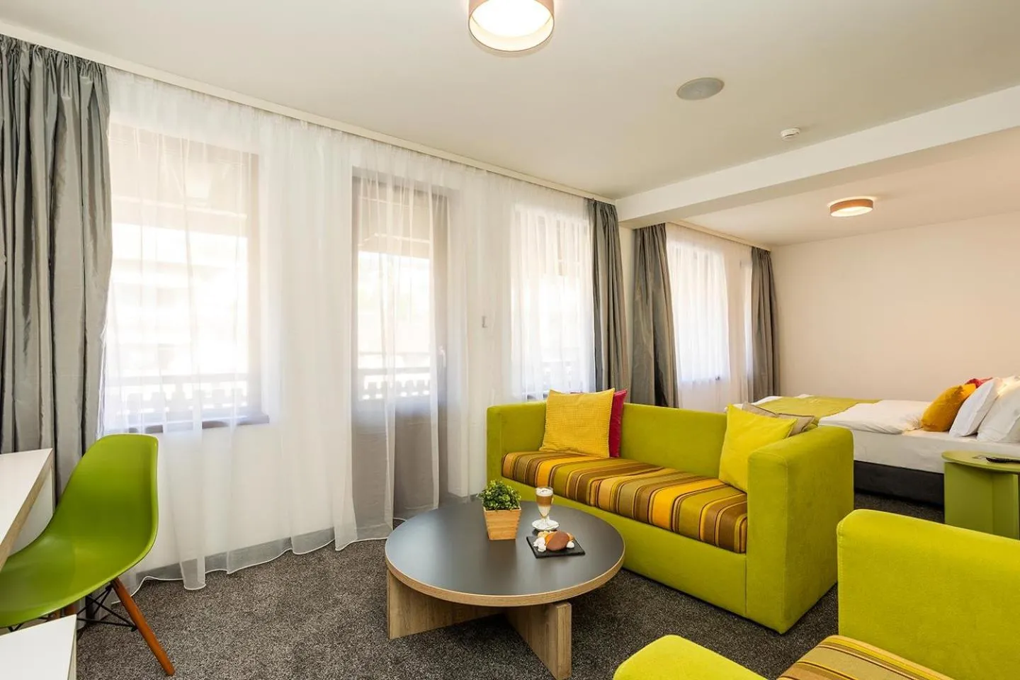 Bed in Hotel Compliment