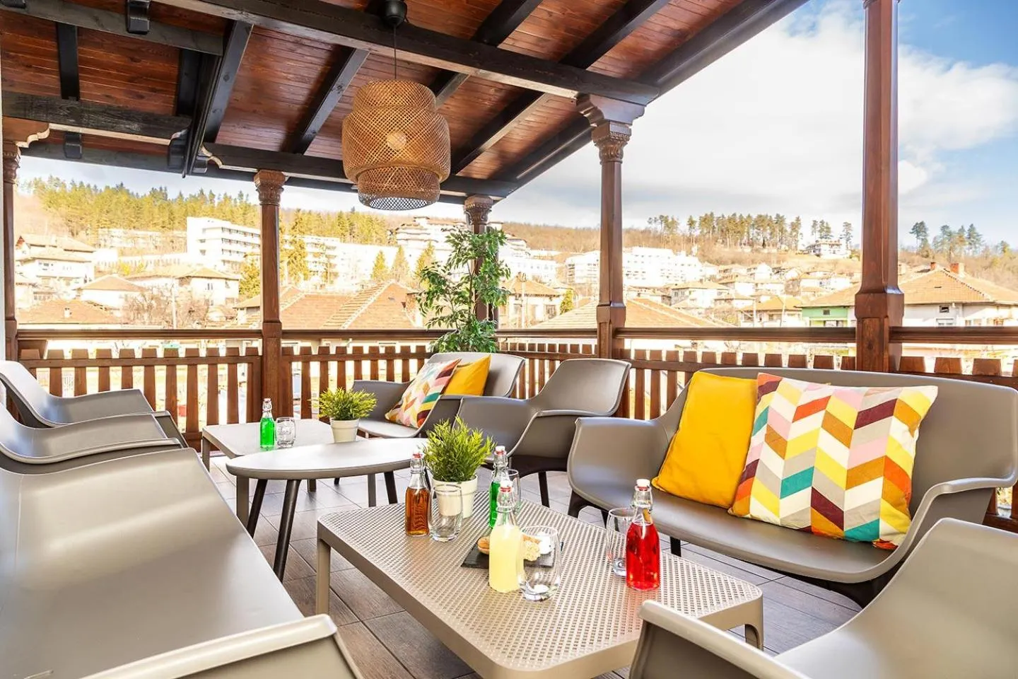 Balcony/Terrace in Hotel Compliment